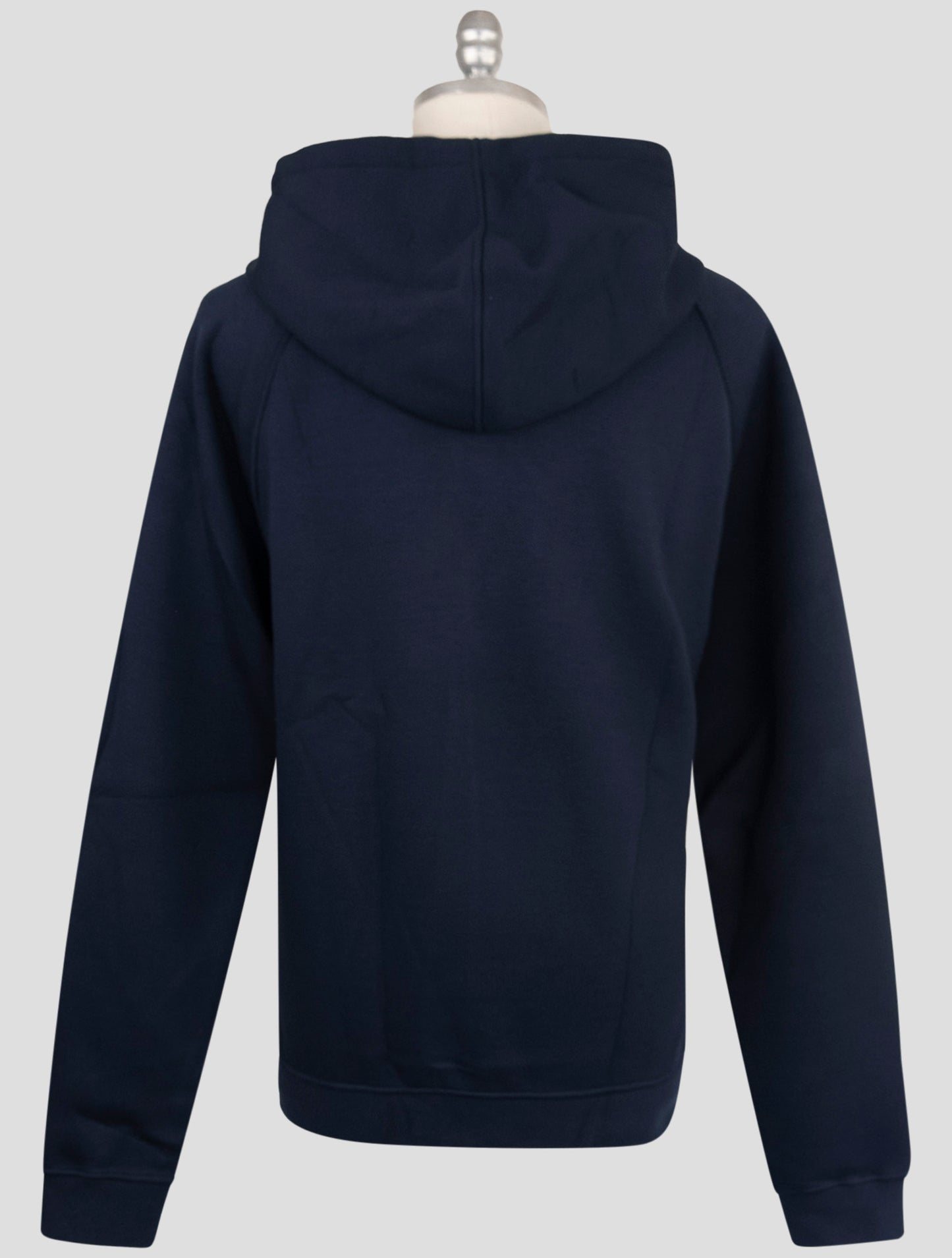 Kiton Blue Viscose Ea Sweater Hoodie