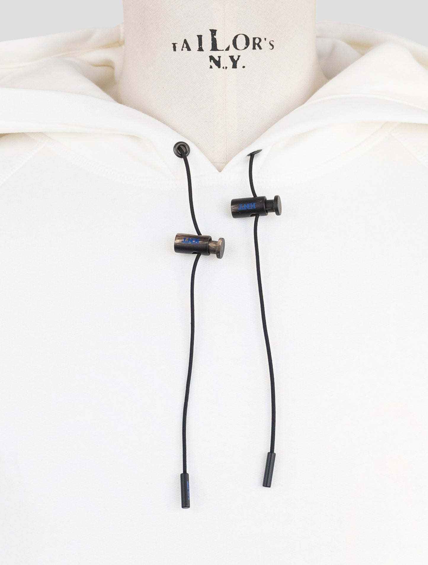 Kiton Knt White Cotton Sweater Hoodie
