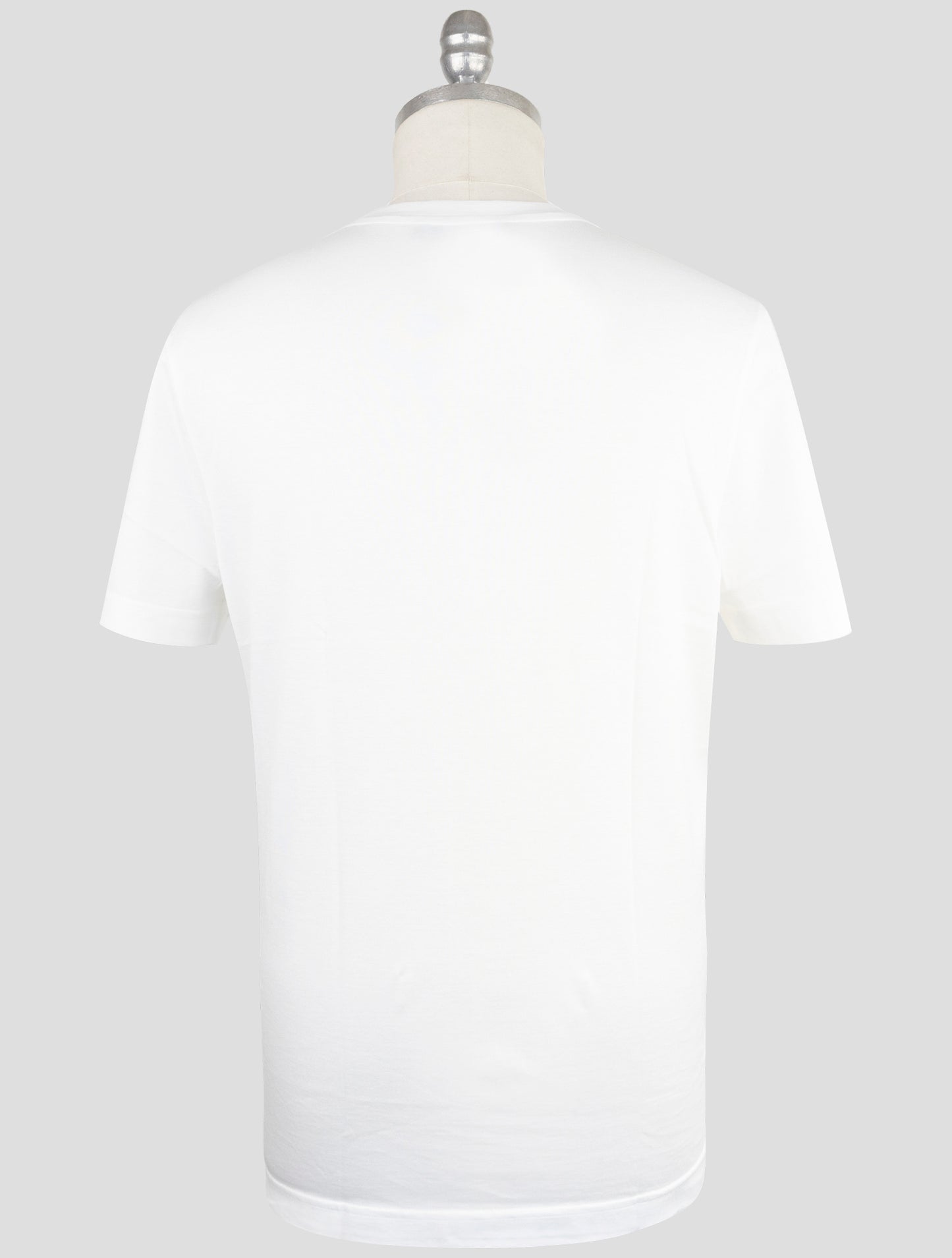 Kiton Knt White Cotton T-Shirt