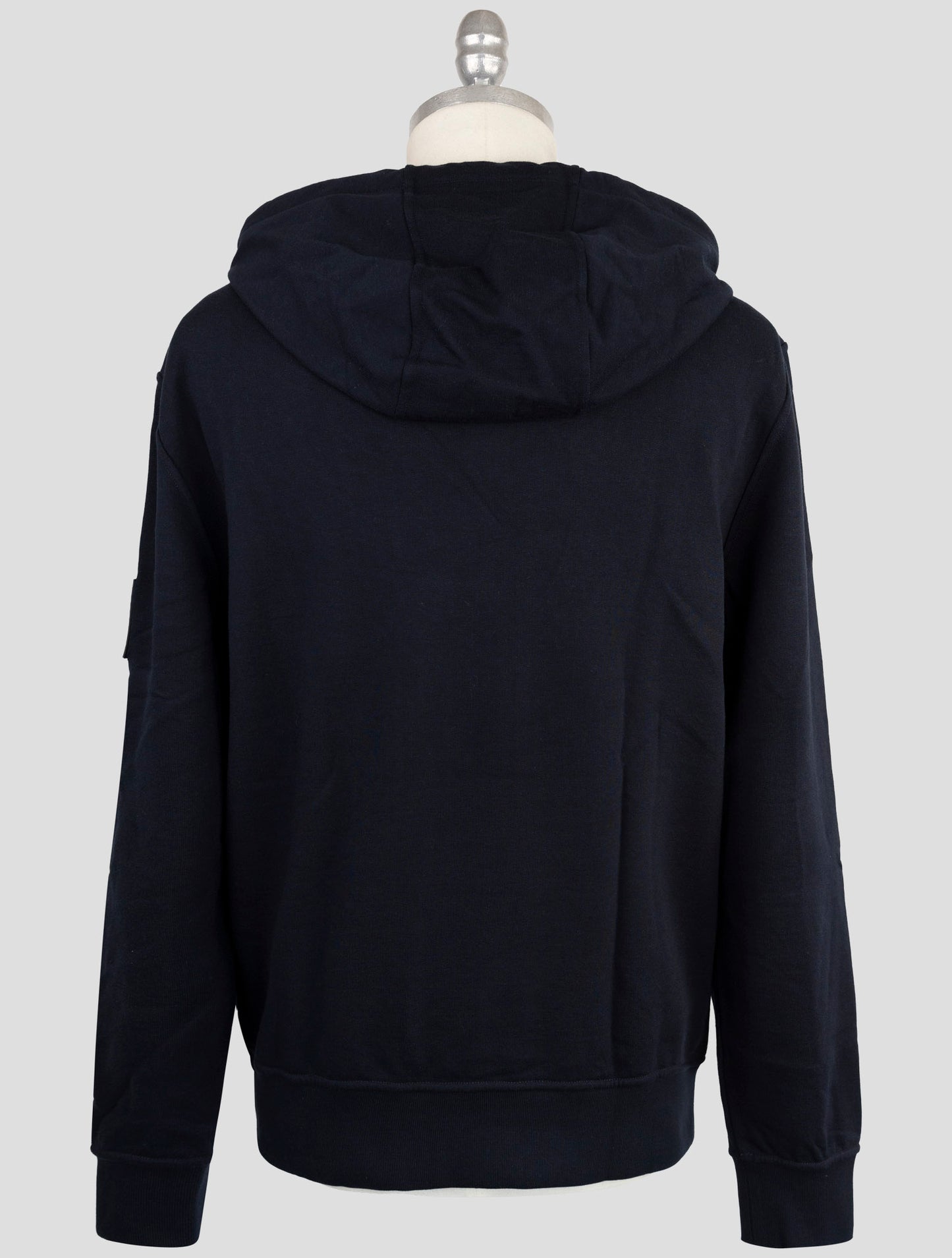 Kiton Knt Red Cotton Sweater Hoodie