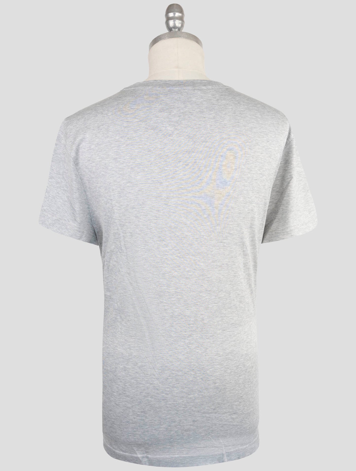 Kiton Knt Gray Cotton T-Shirt