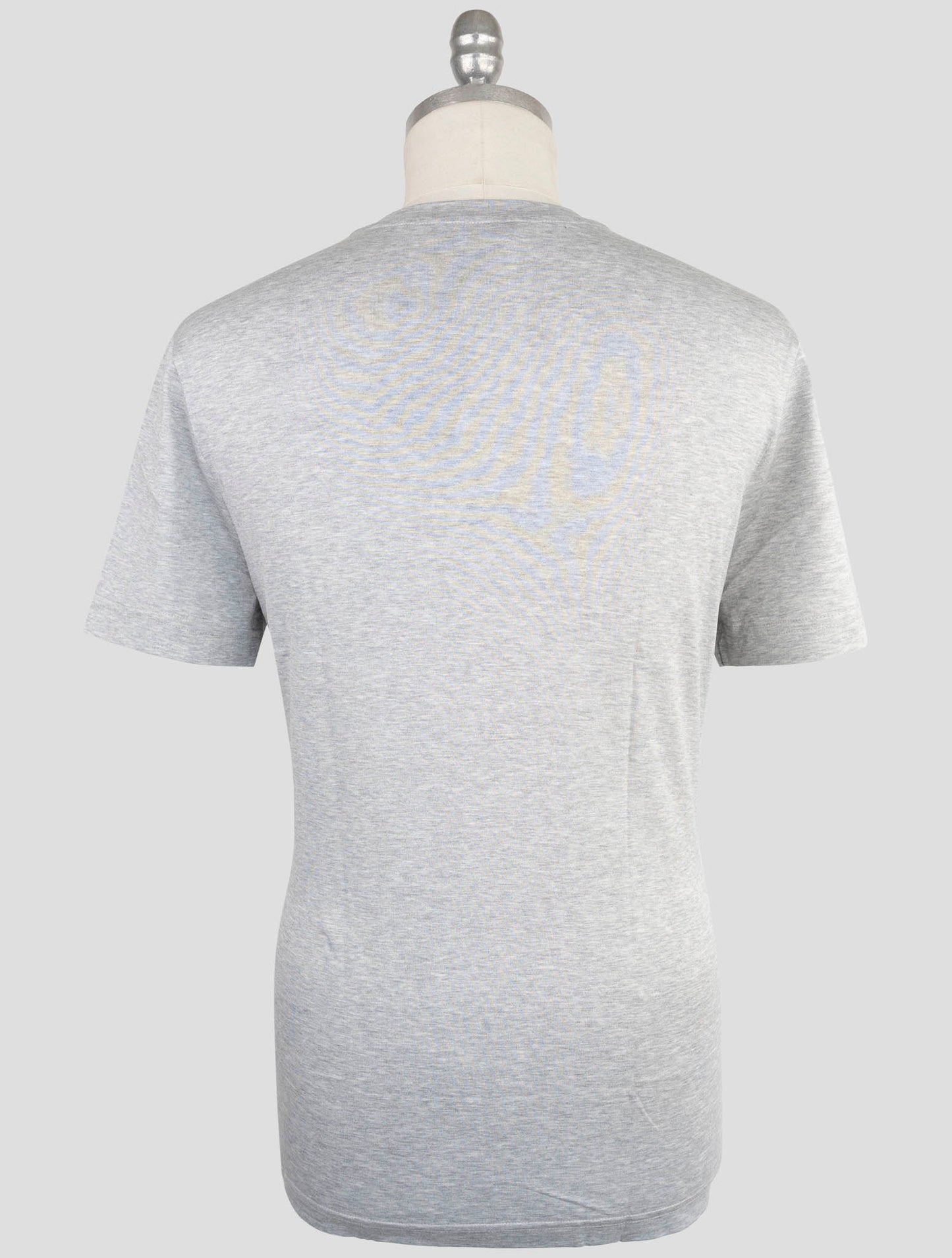 Kiton Knt Gray Cotton T-Shirt