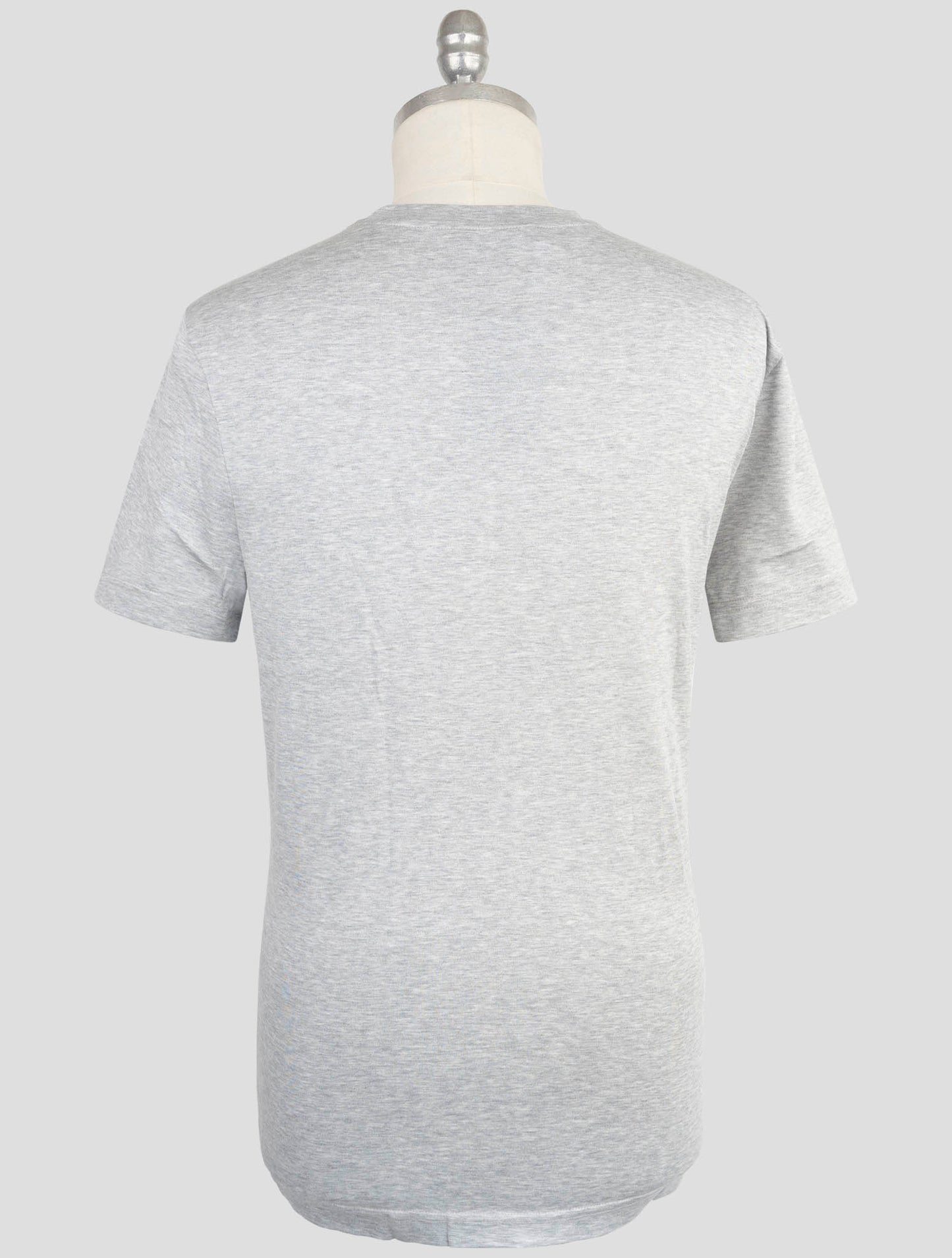 Kiton Knt Gray Cotton T-Shirt