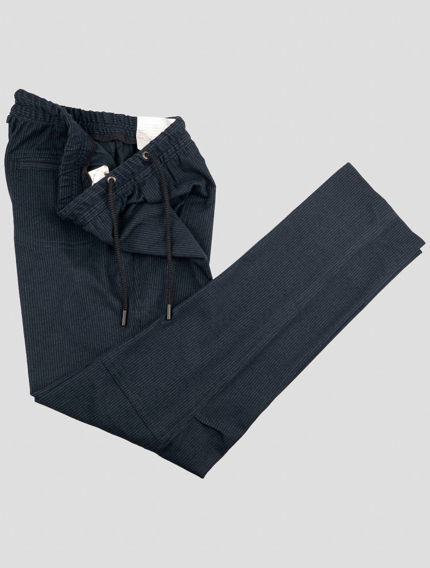 Kiton Knt Green Cotton Cashmere Silk Pants