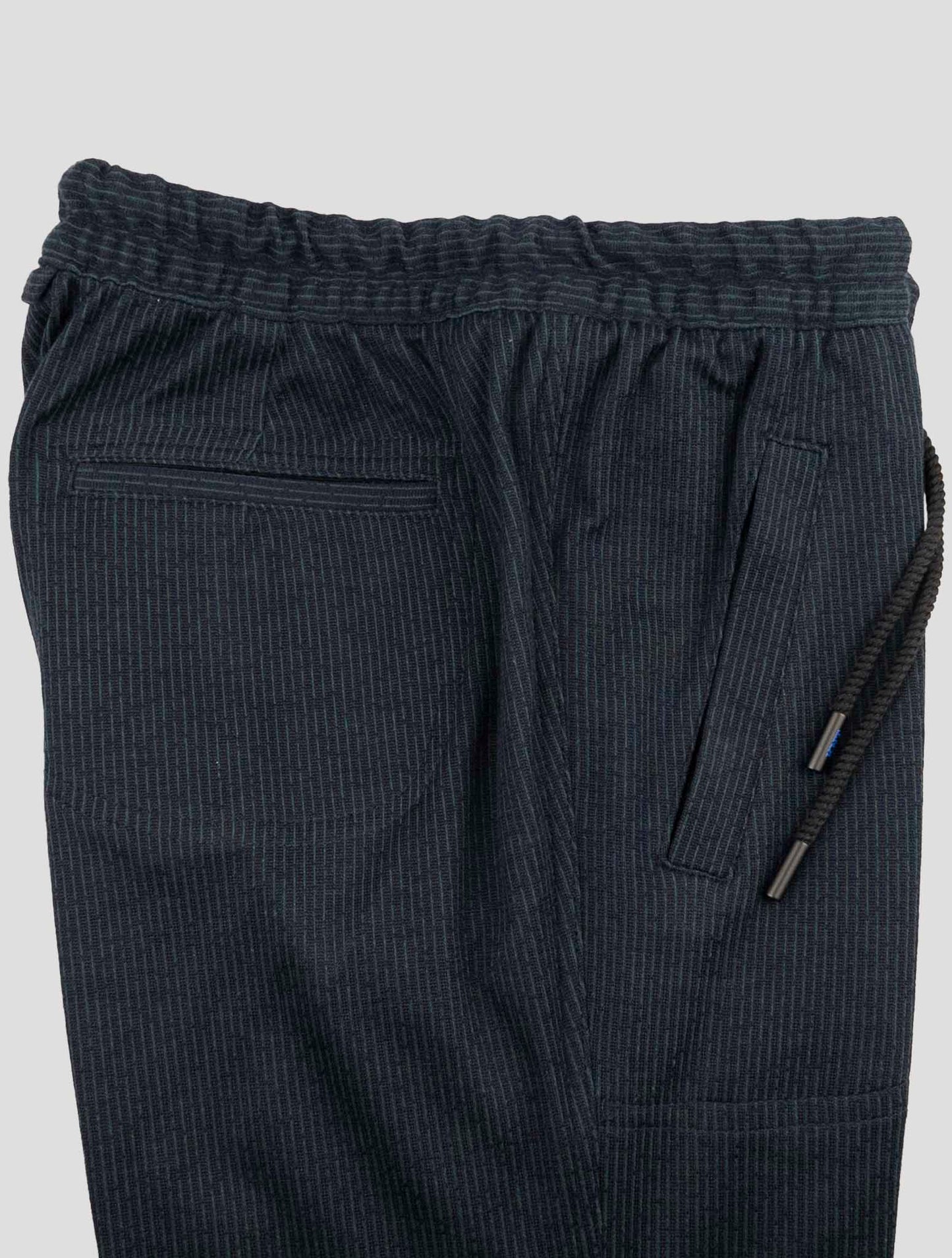 Kiton Knt Green Cotton Cashmere Silk Pants