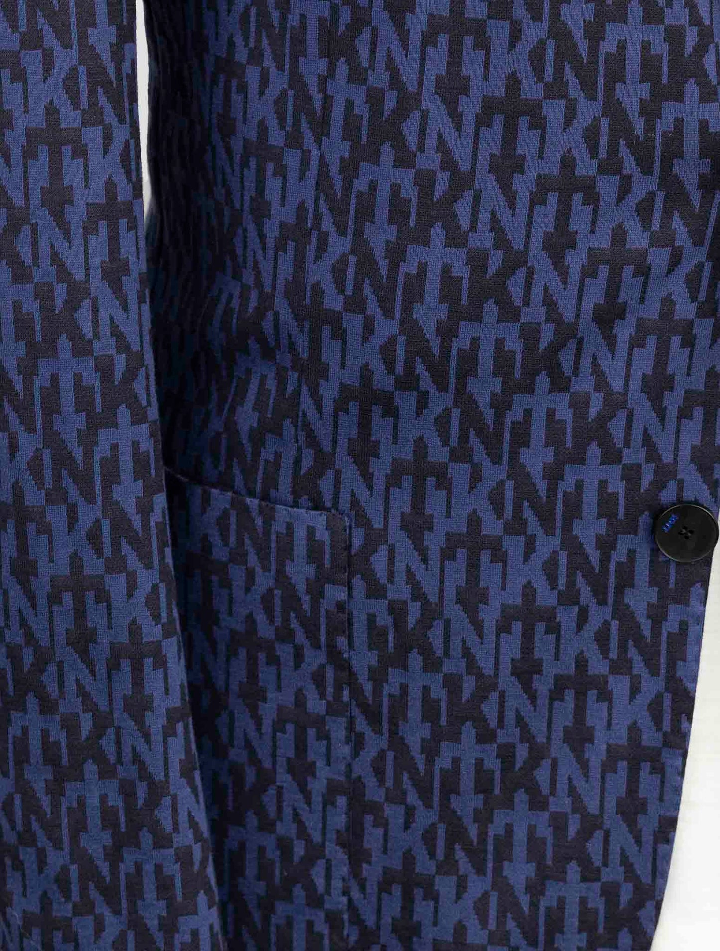 Kiton Knt Blue Cotton Cashmere Pa Blazer