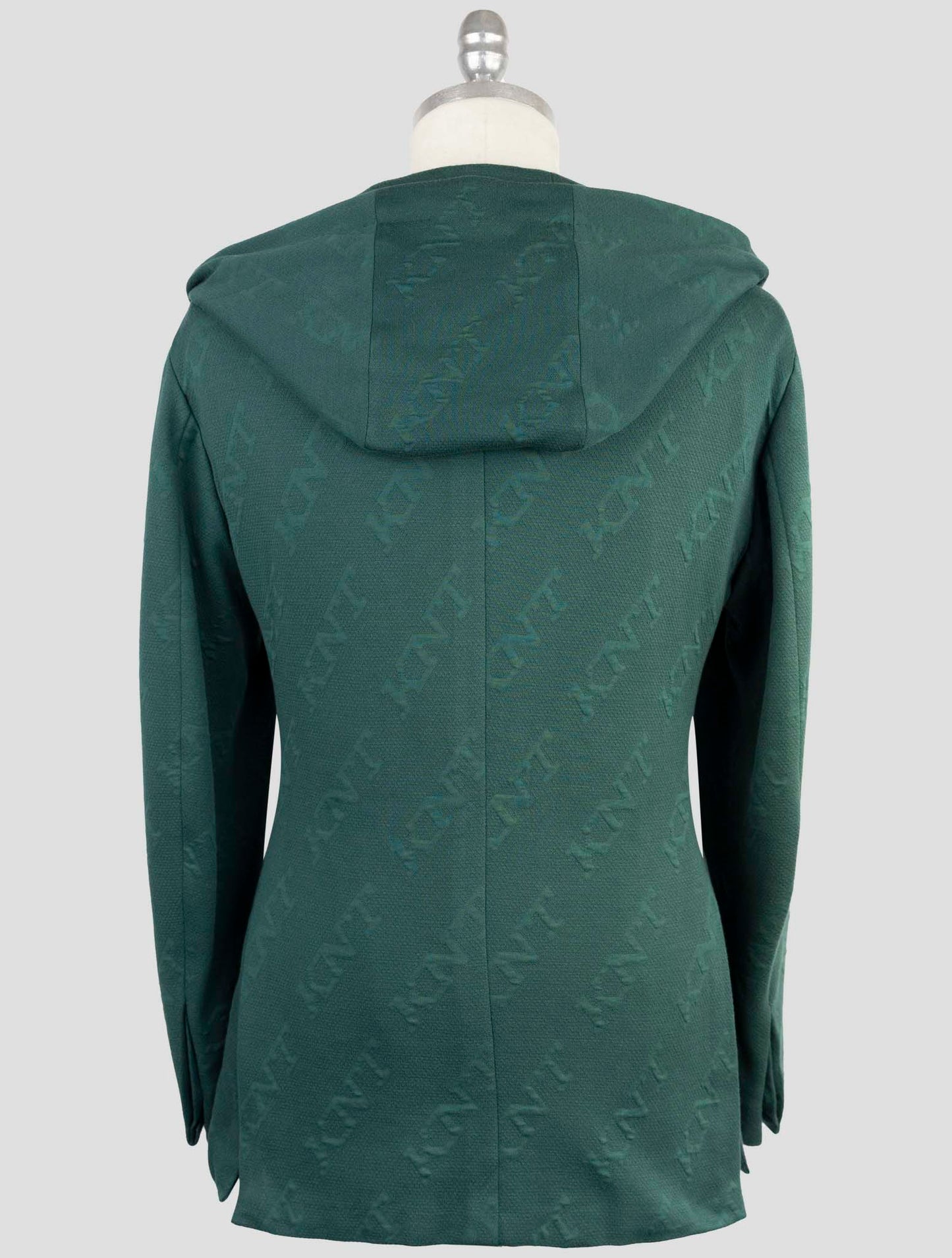 Kiton Knt Green Cotton Blazer