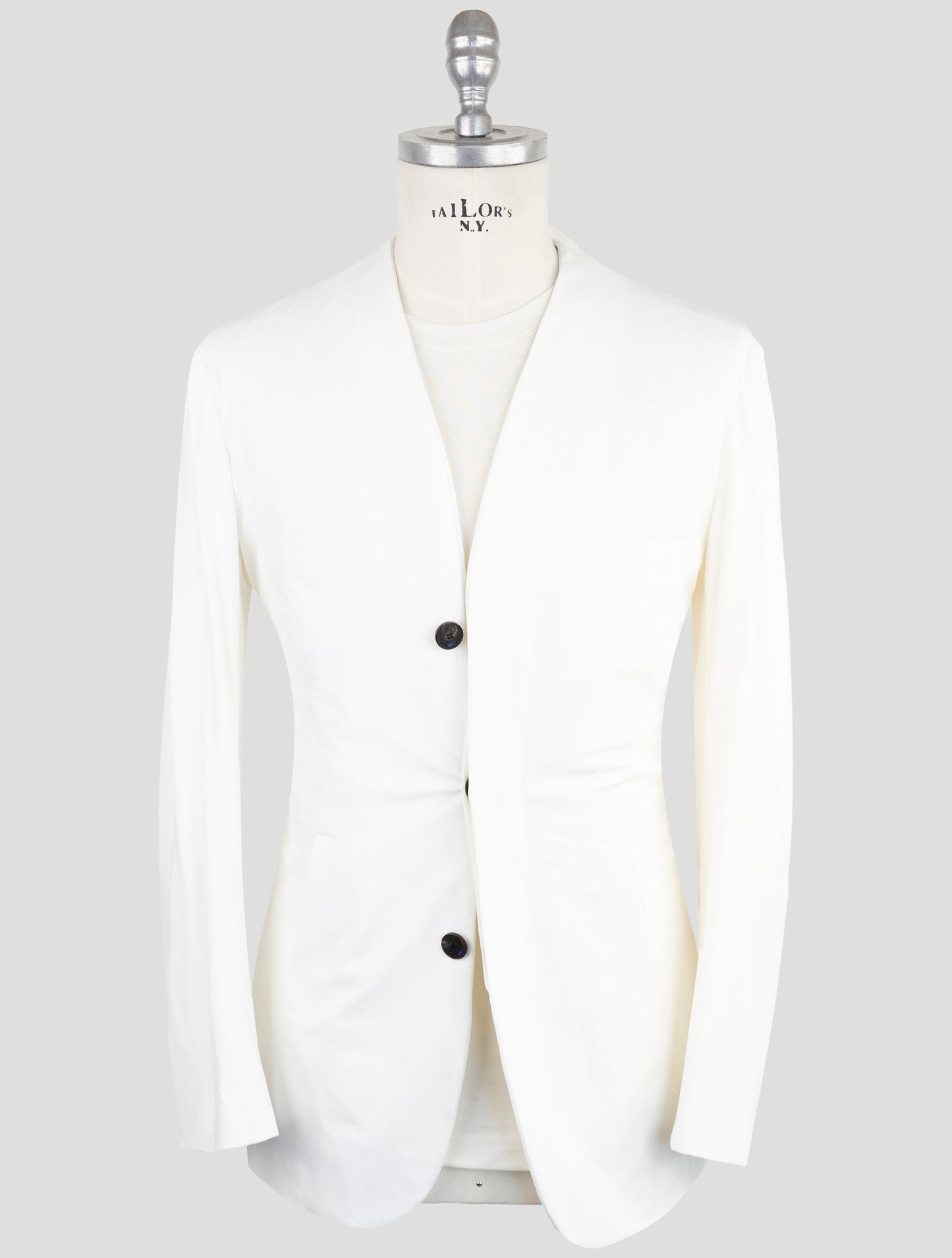 Kiton Knt White Pa Ea Blazer