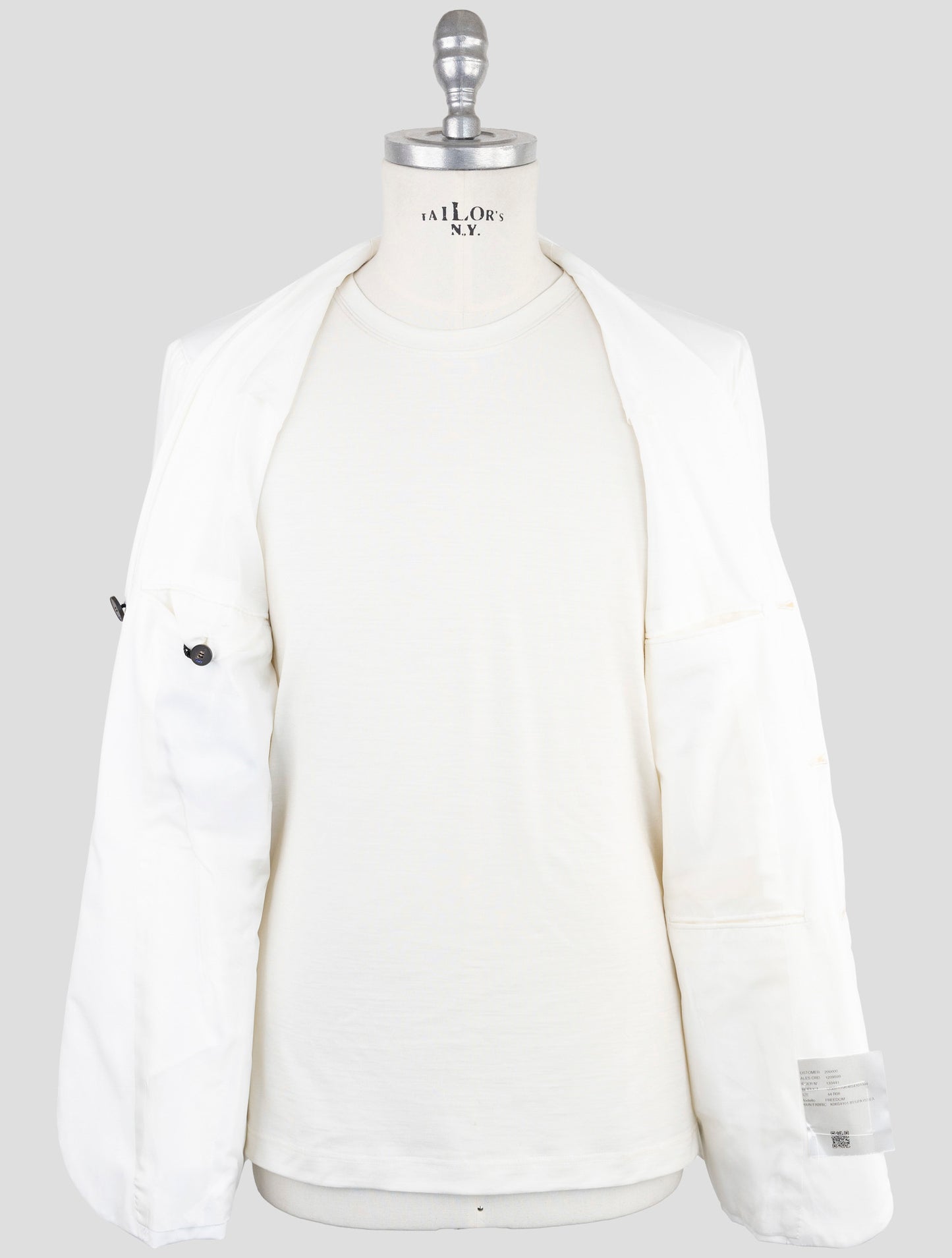 Kiton Knt White Pa Ea Blazer