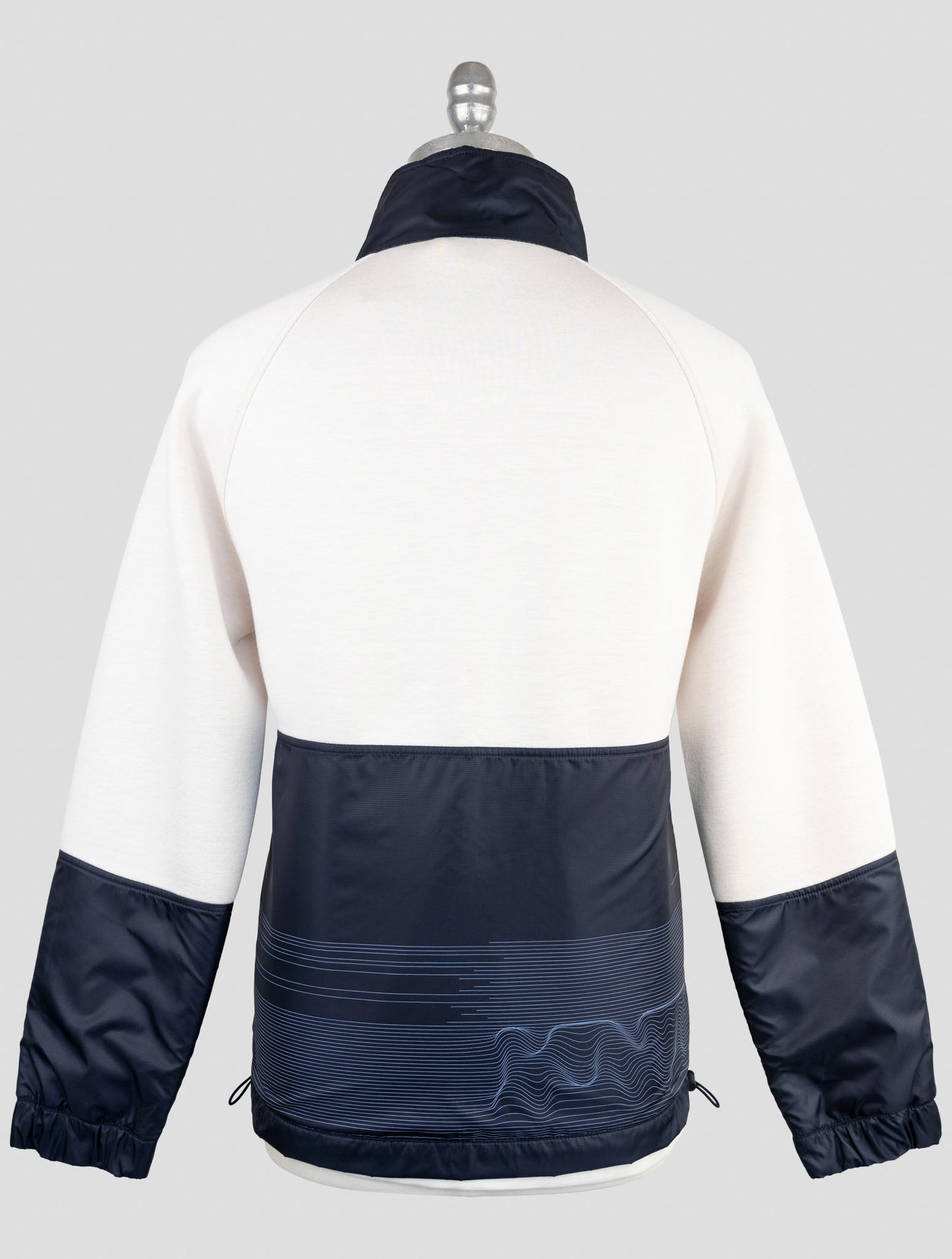 Kiton Knt White Viscose Ea Coat