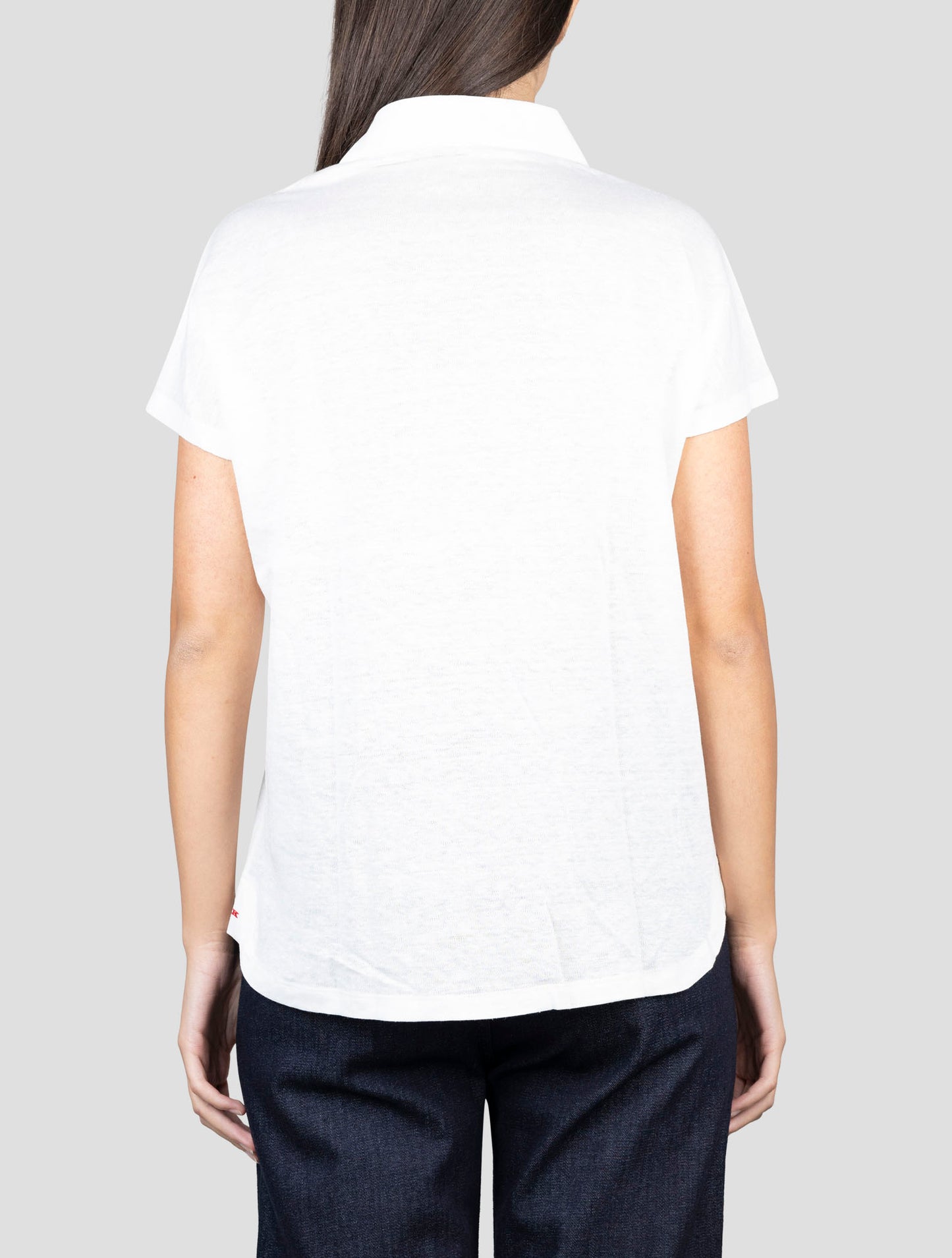Kiton White Linen Shirt