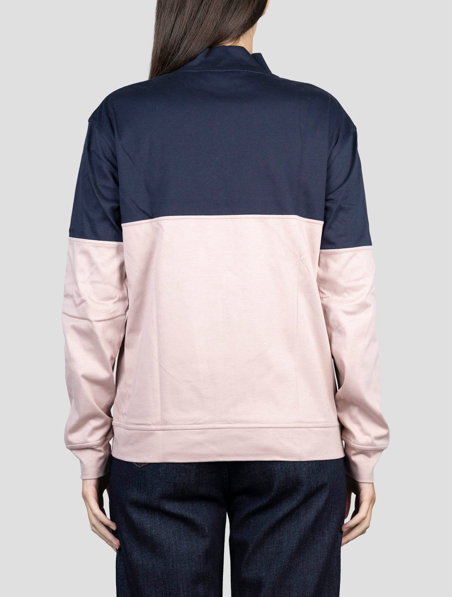 Kiton Black Cotton Sweater Crewneck