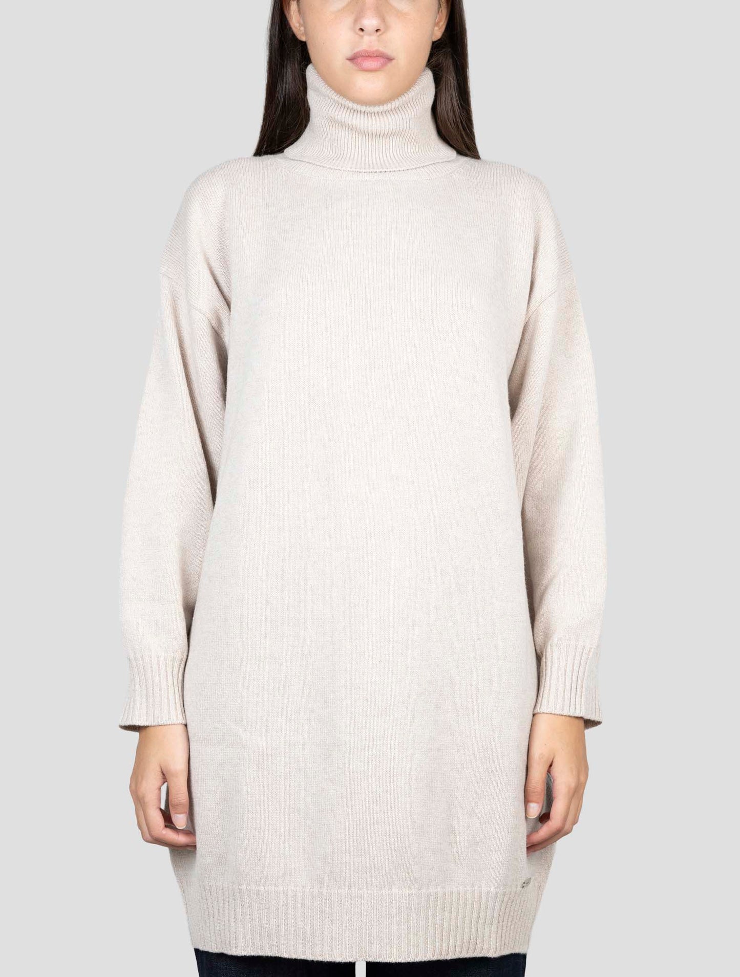 Kiton Brown Cashmere Sweater Turtleneck