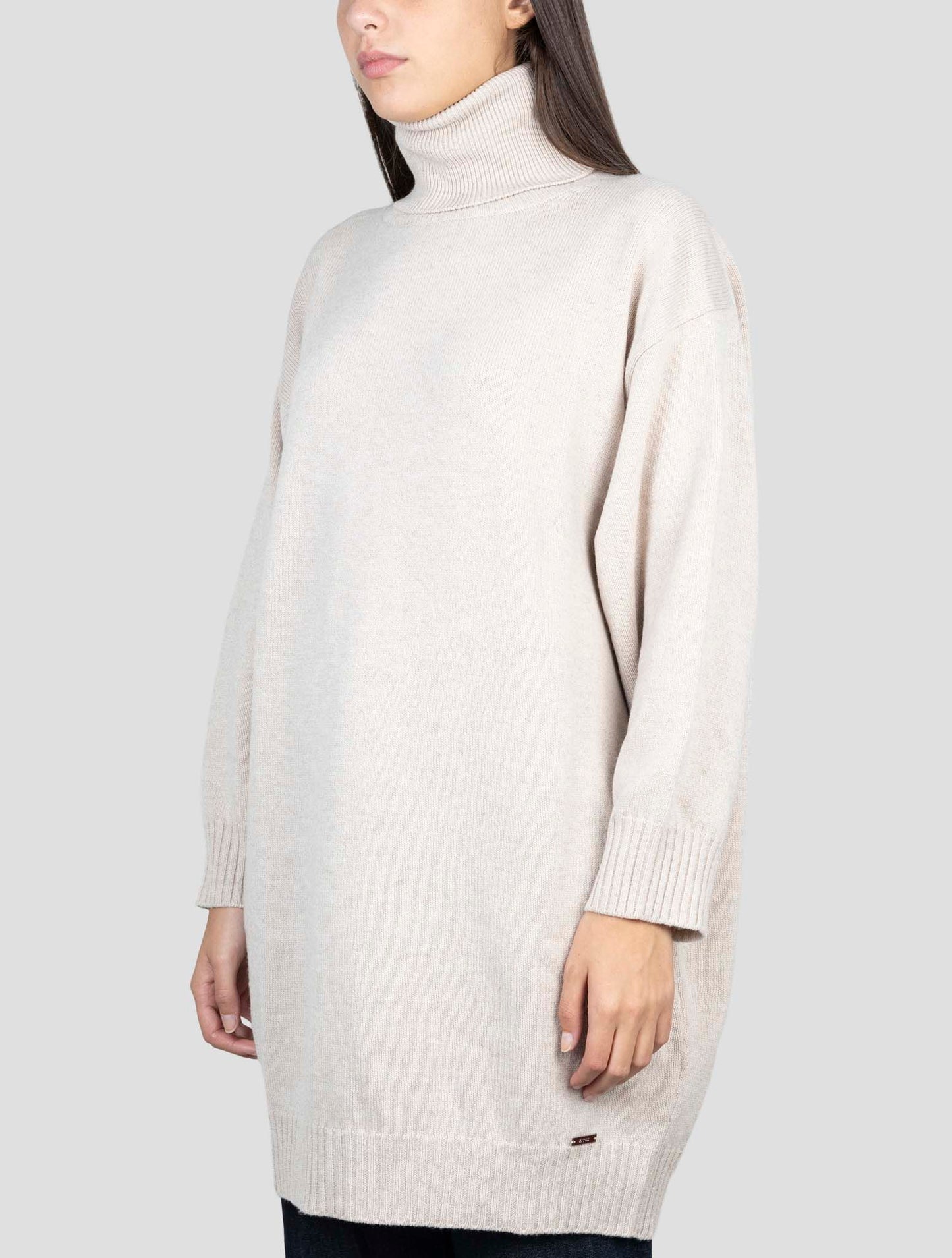 Kiton Brown Cashmere Sweater Turtleneck