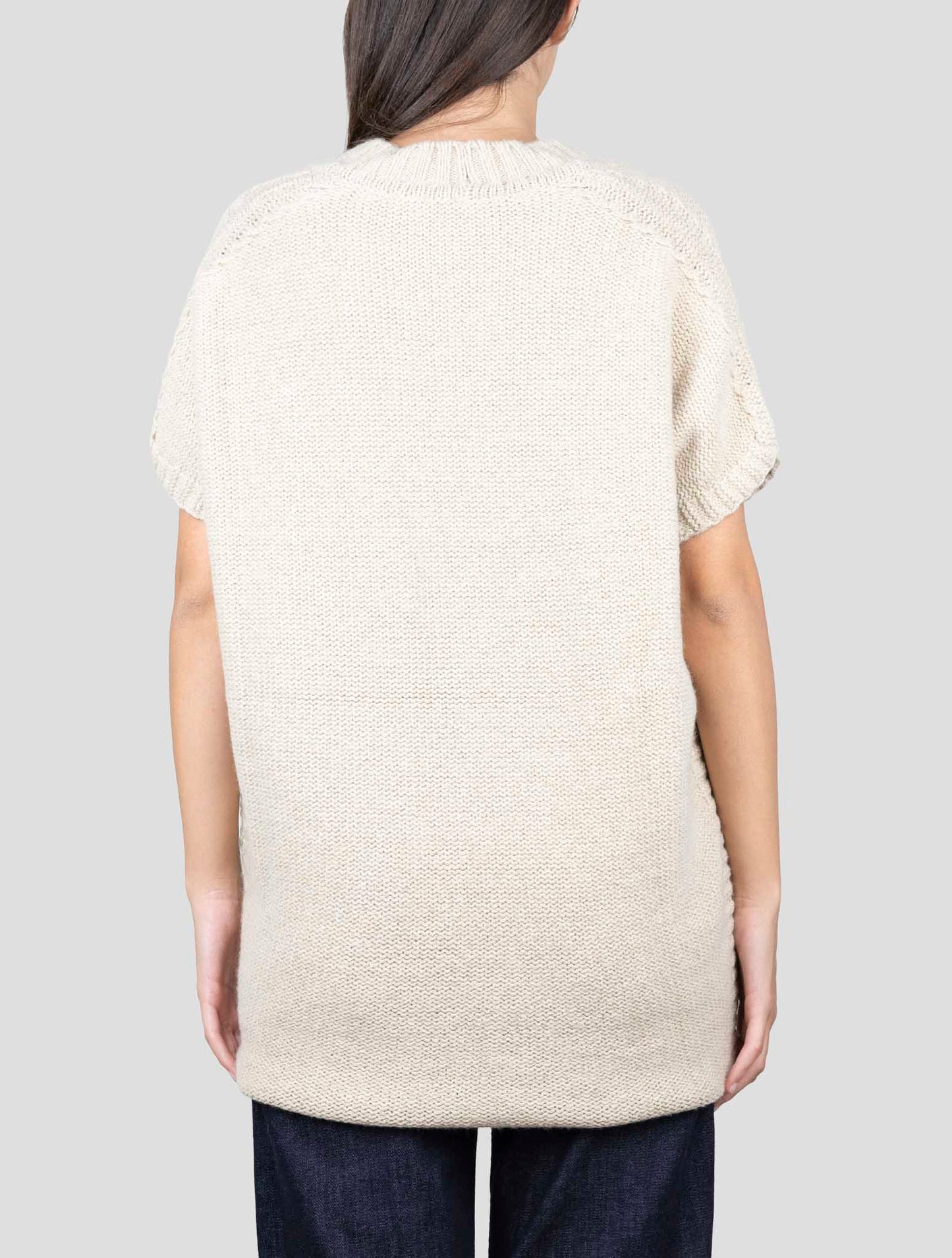 Kiton Brown Cashmere Zibellino Sweater V-Neck