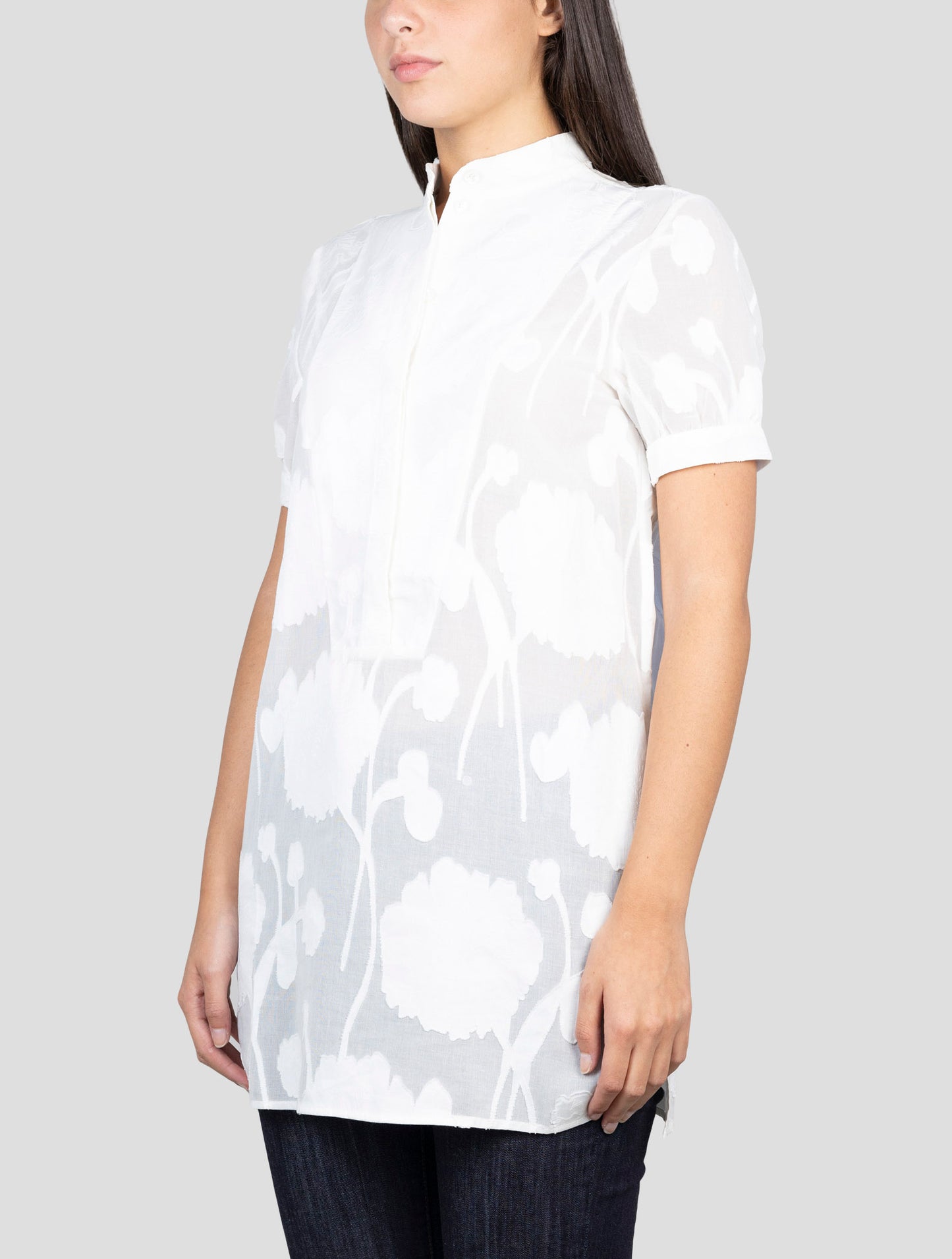 Kiton White Cotton Shirt