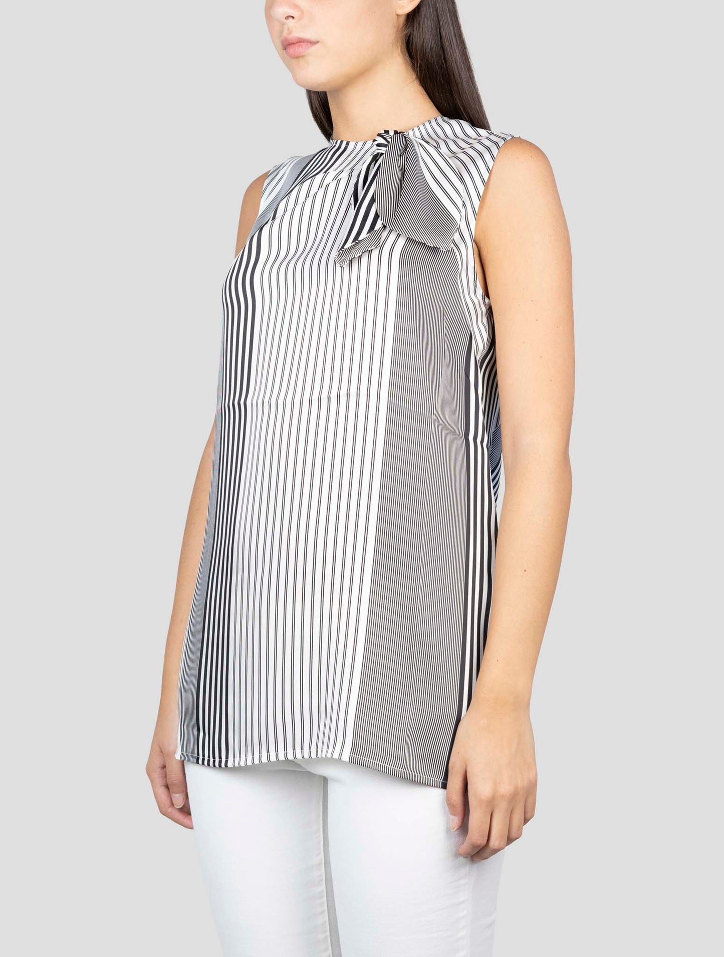 Kiton Black White Pl Shirt