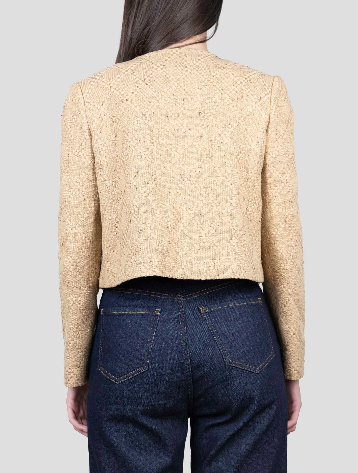 Kiton Brown Cotton Viscose Silk Coat