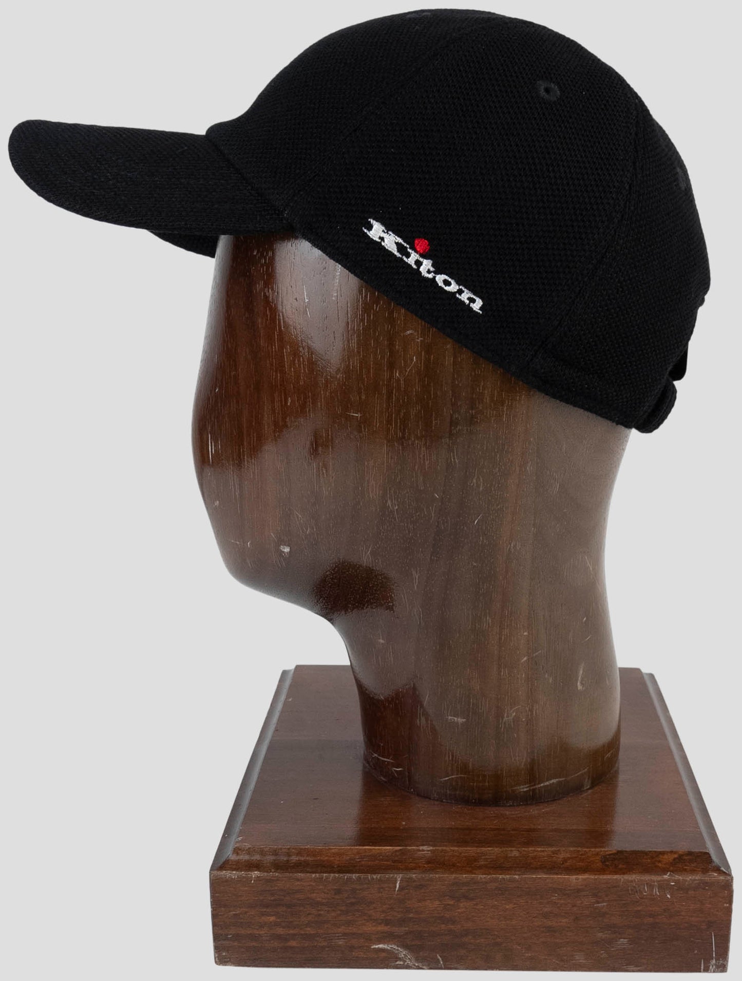 Kiton Black Pa Baseball Cap