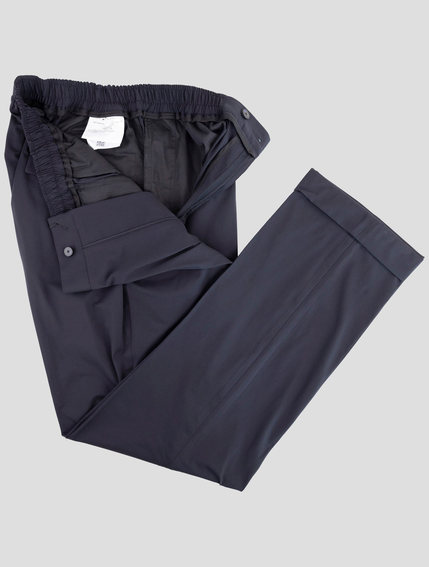 Kiton Knt Black Pa Ea Pants