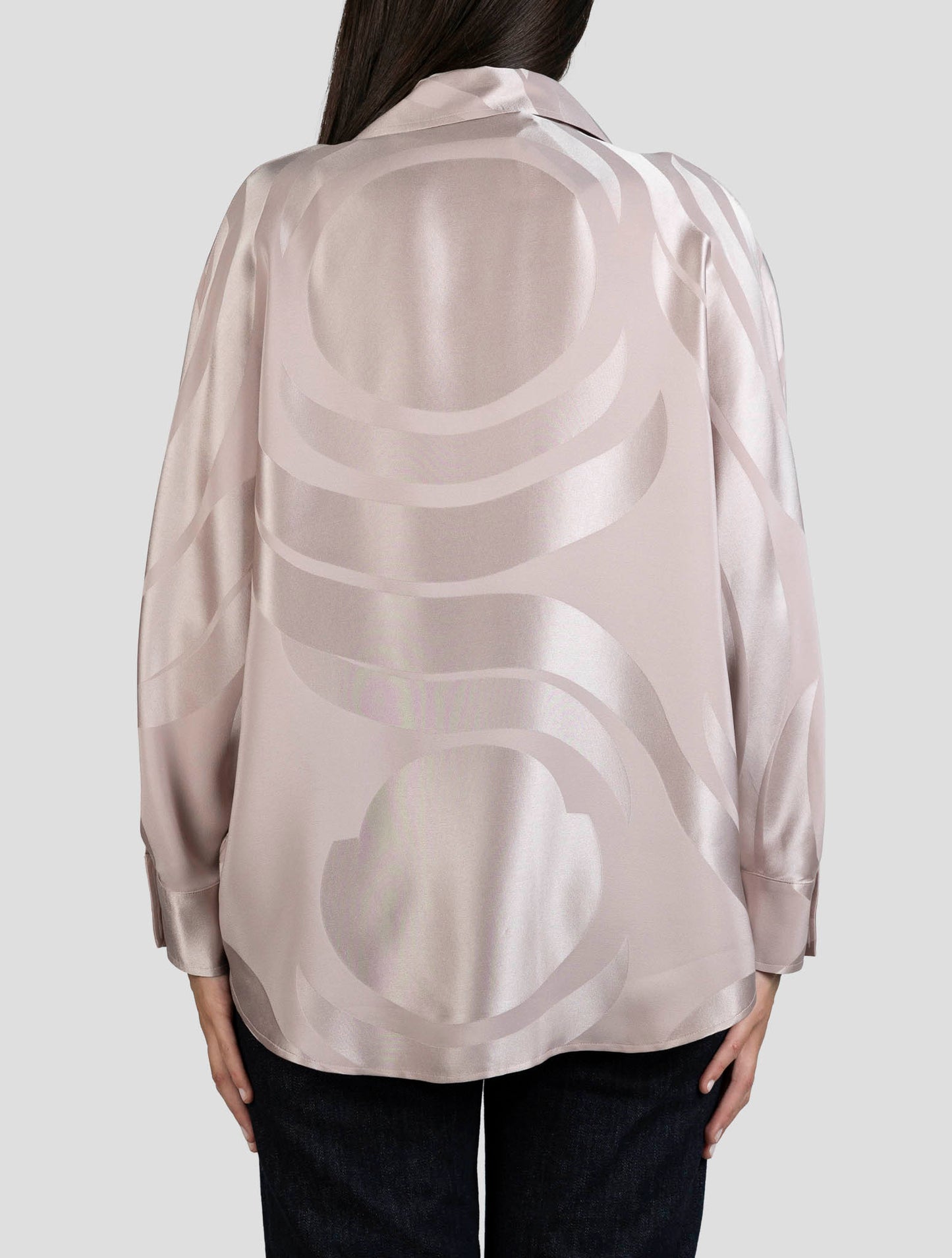 Kiton Pink Silk Dress
