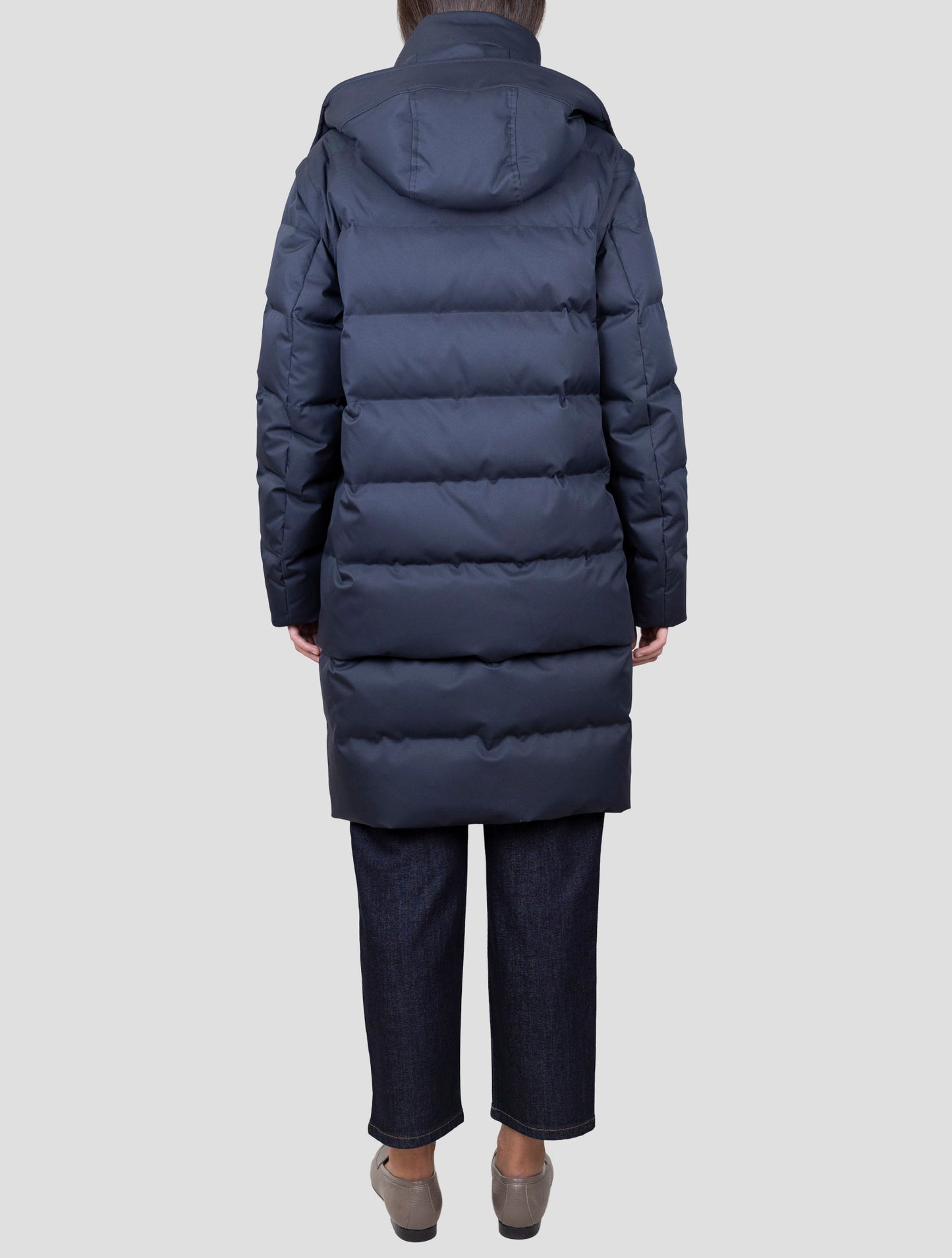 Kiton Blue Pl Pu Overcoat
