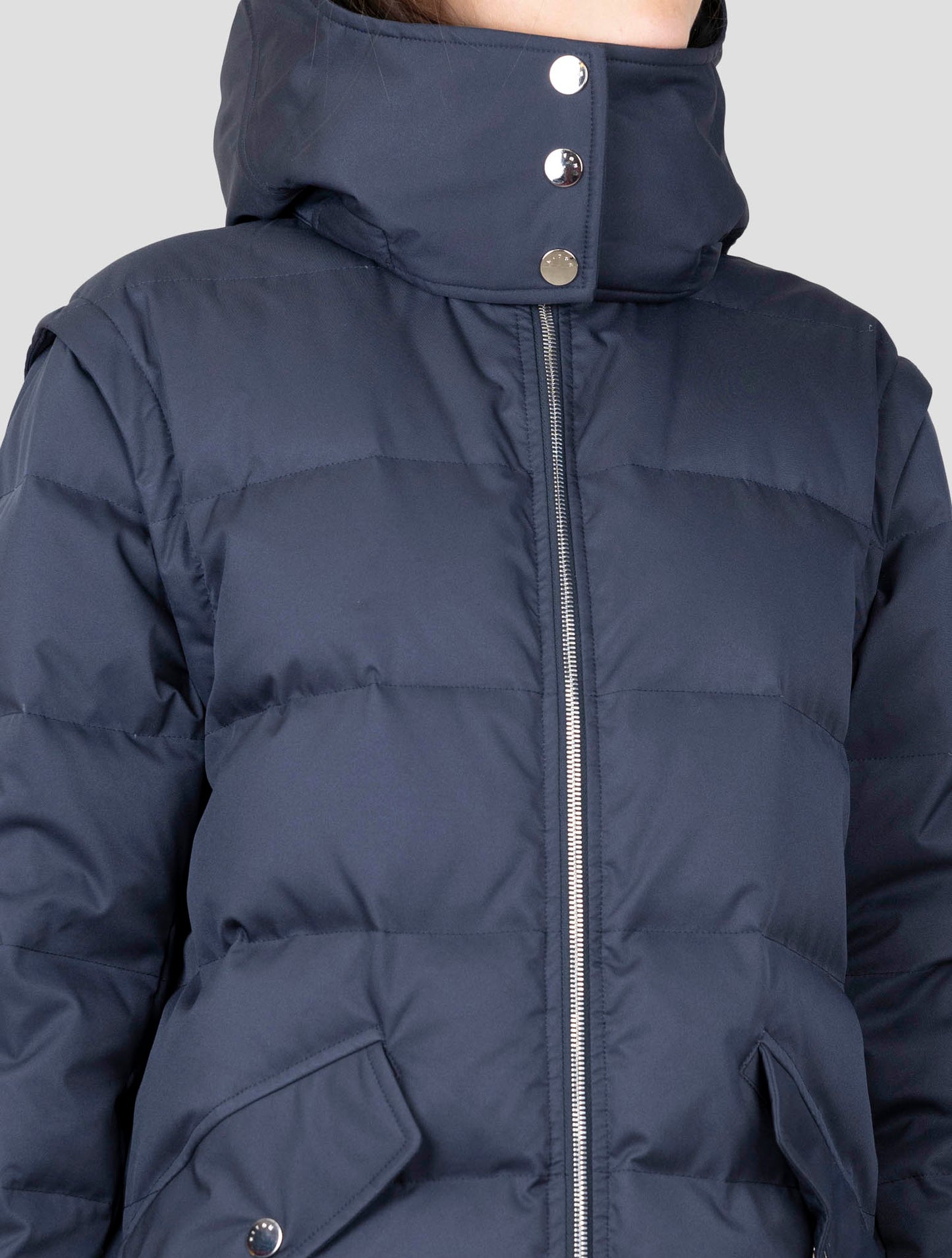 Kiton Blue Pl Pu Overcoat