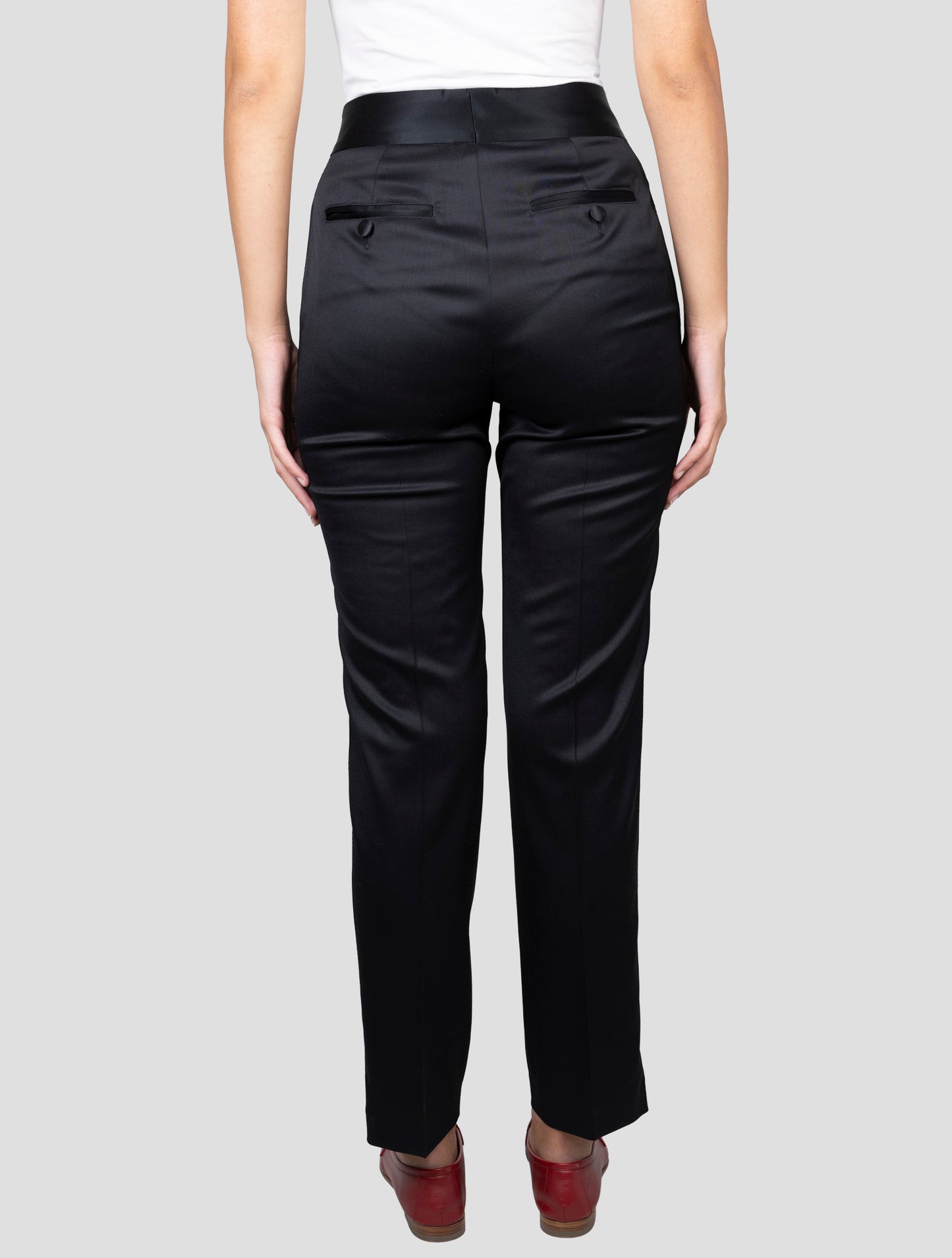 Kiton Black Virgin Wool Ea Pants
