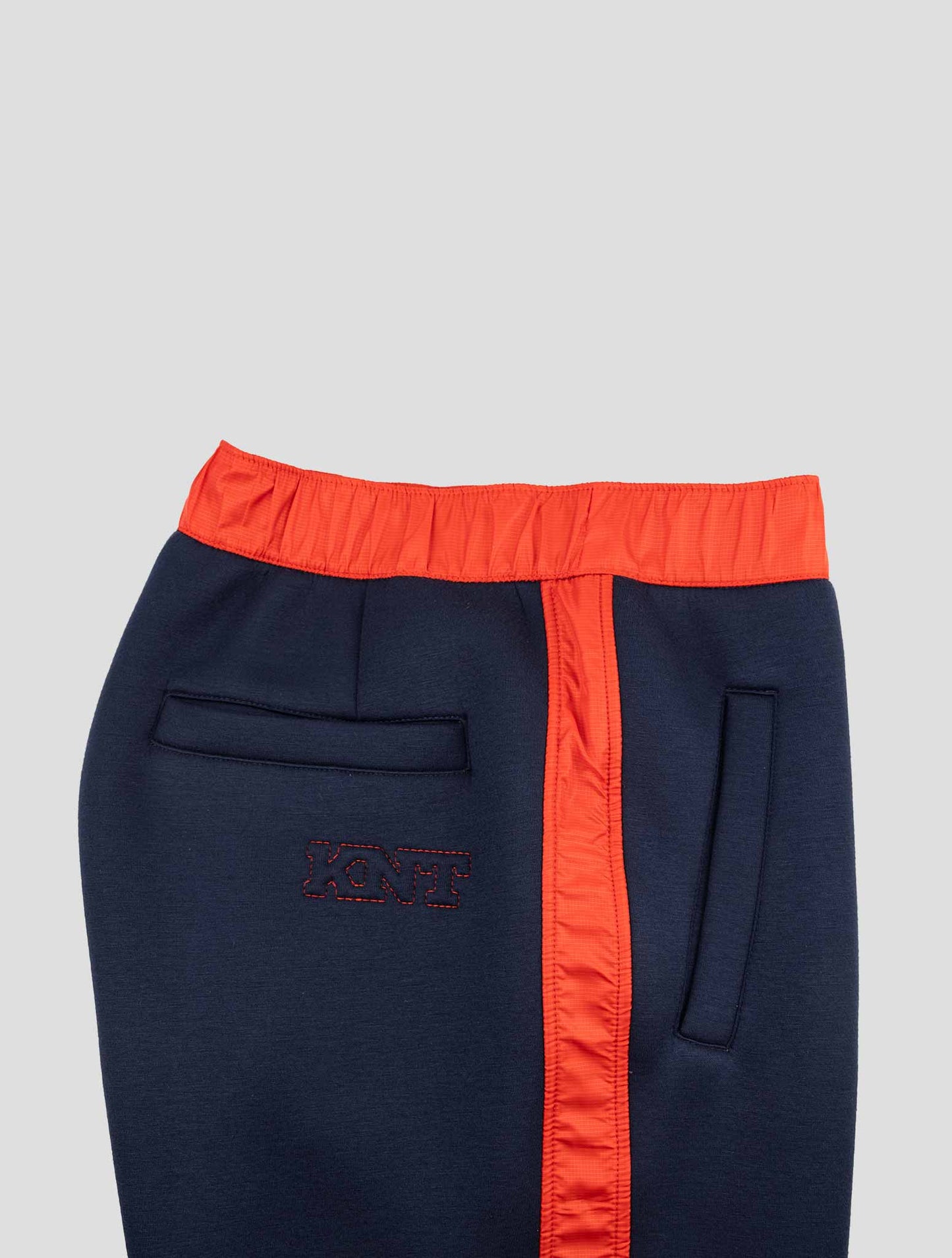Kiton Knt Blue Red Viscose Ea Pant