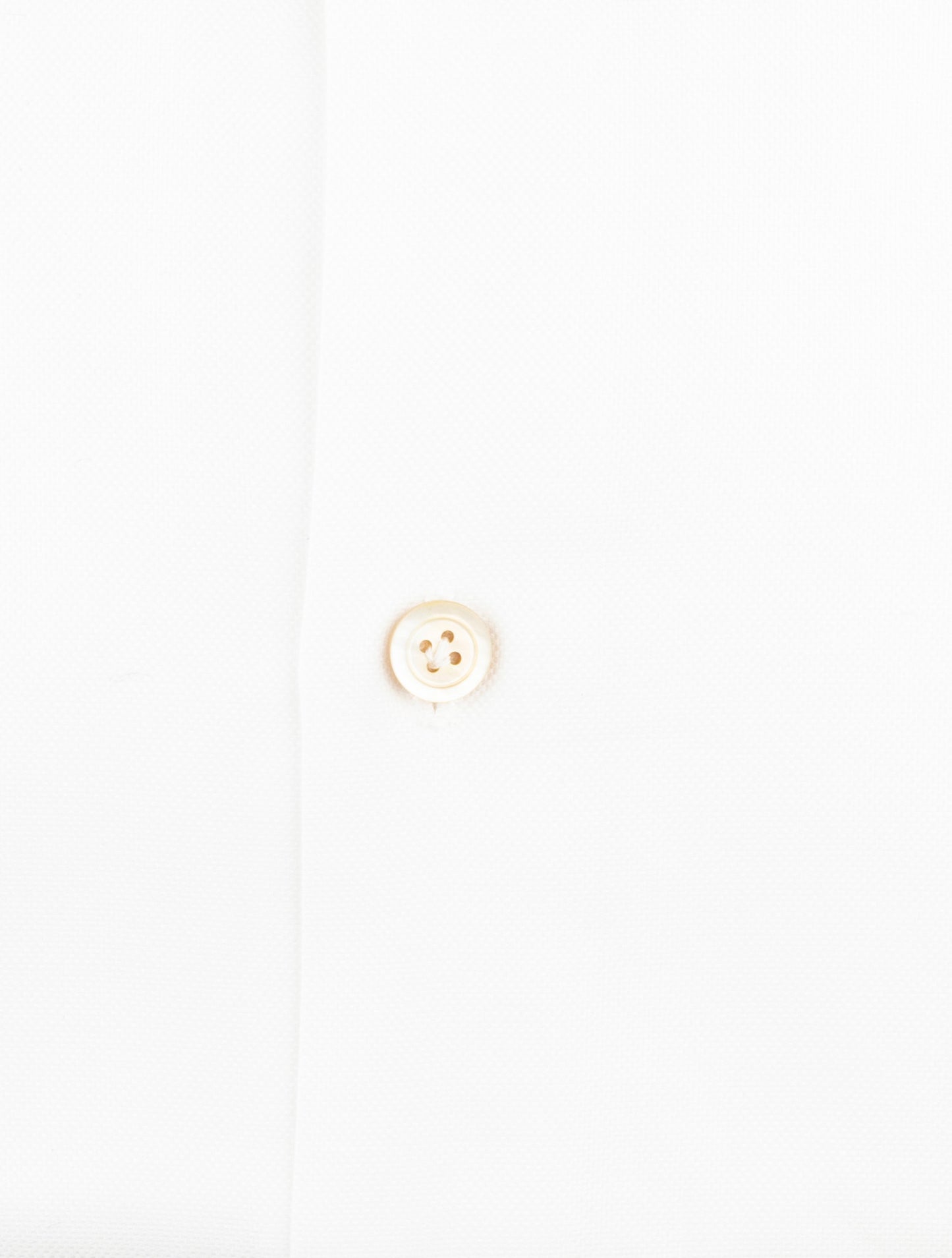 Kiton White Cotton Shirt