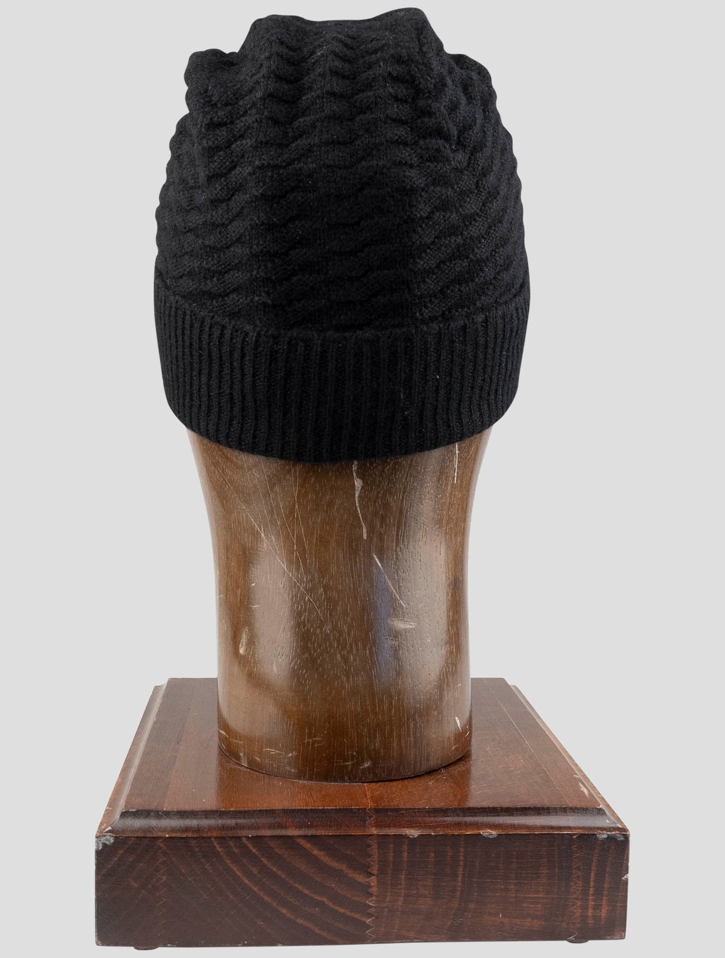 Kiton Blue Cashmere Beanie Hat