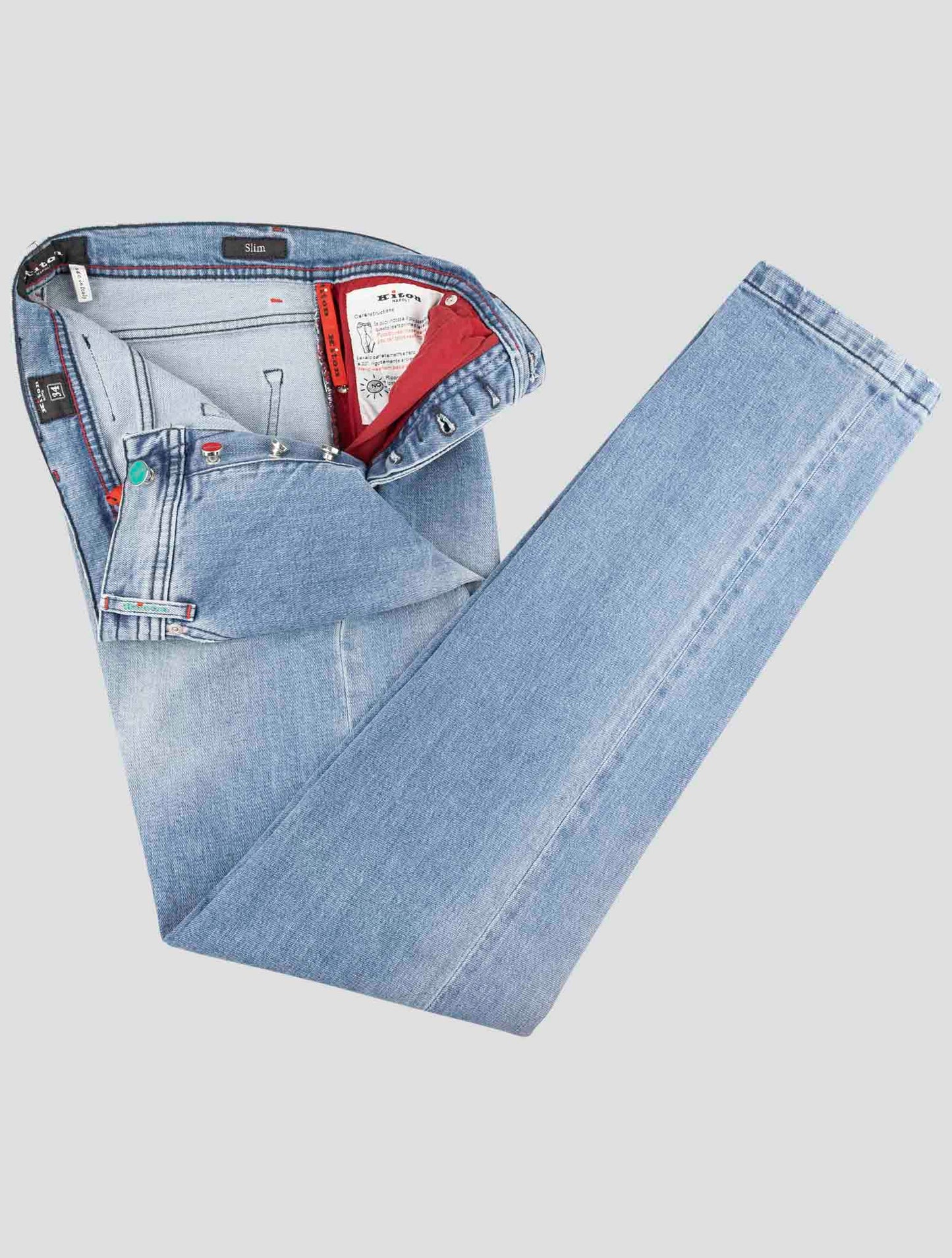 Kiton Denim Cotton Ea Jeans