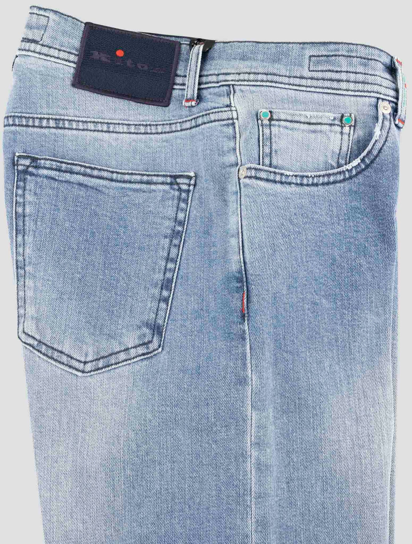 Kiton Denim Cotton Ea Jeans