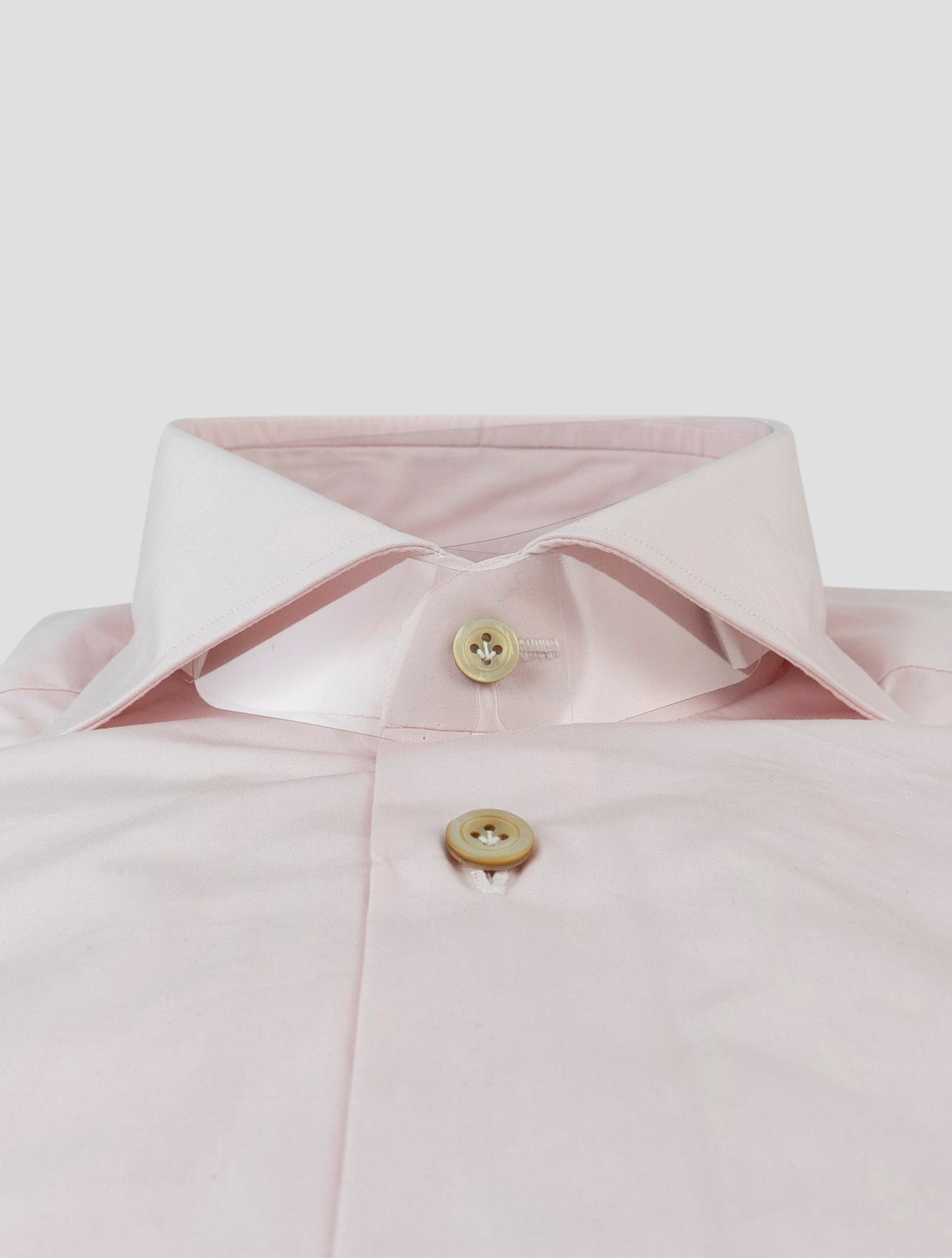 Kiton Pink Cotton Shirt