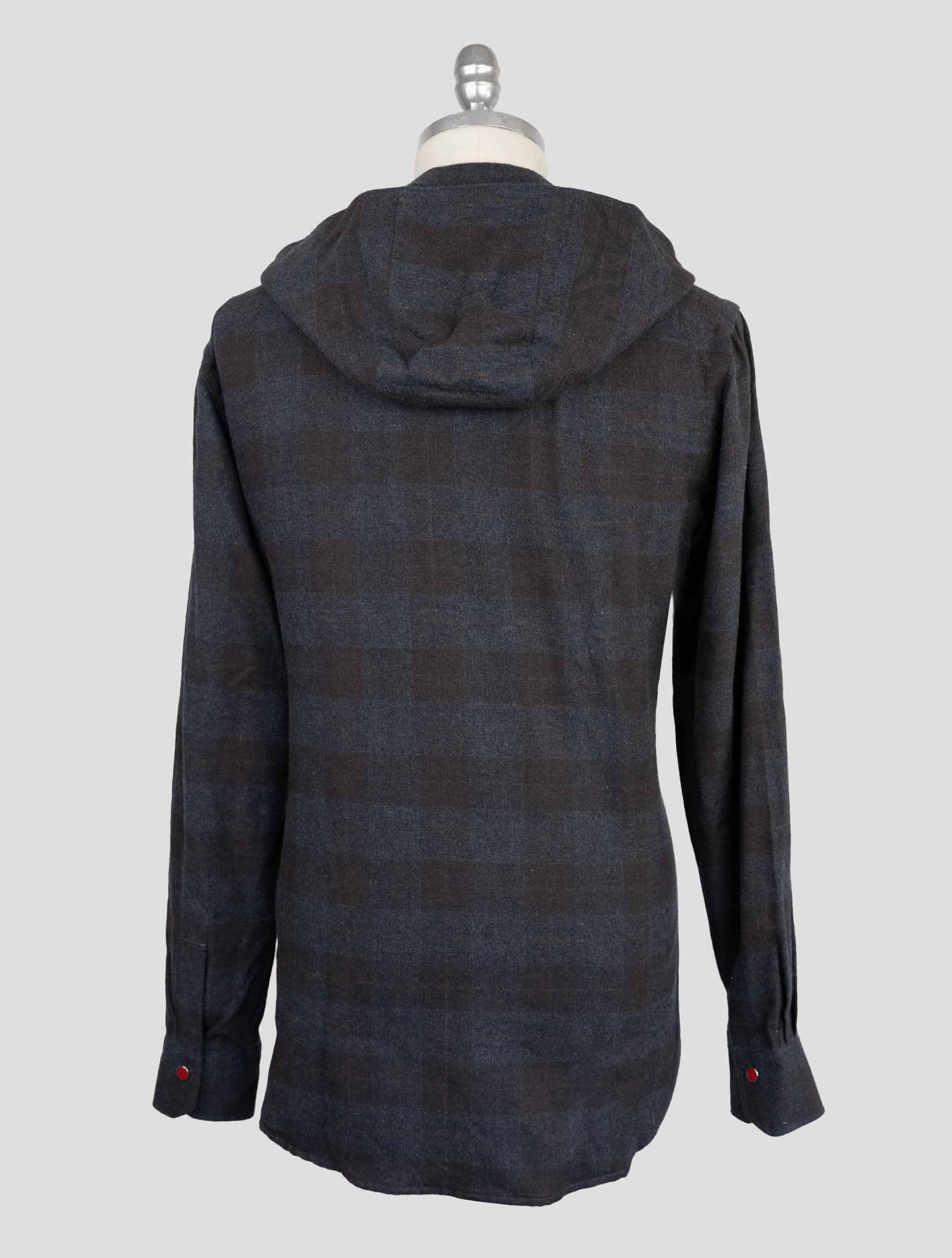 Kiton Dark Gray Cotton Shirt