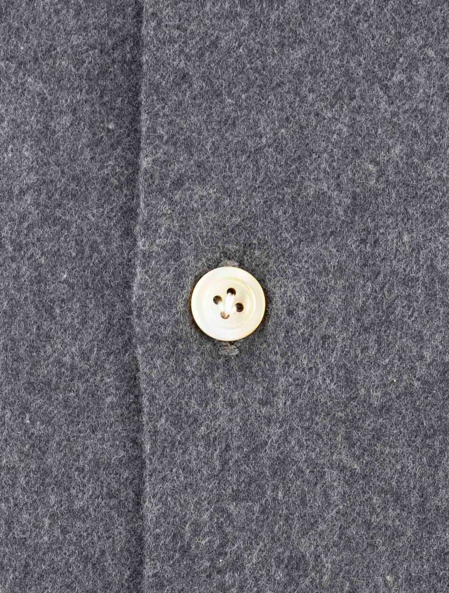 Kiton Dark Gray Cotton Shirt