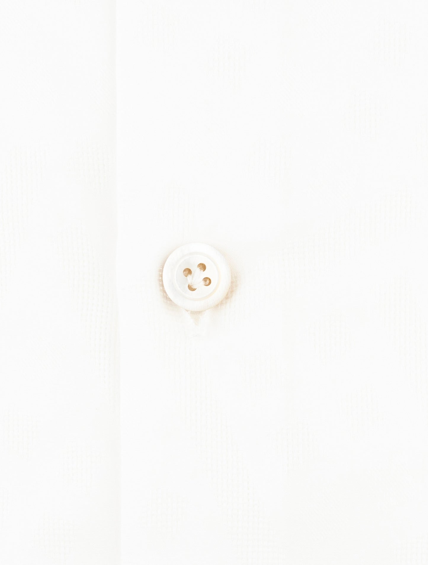 Kiton White Cotton Shirt