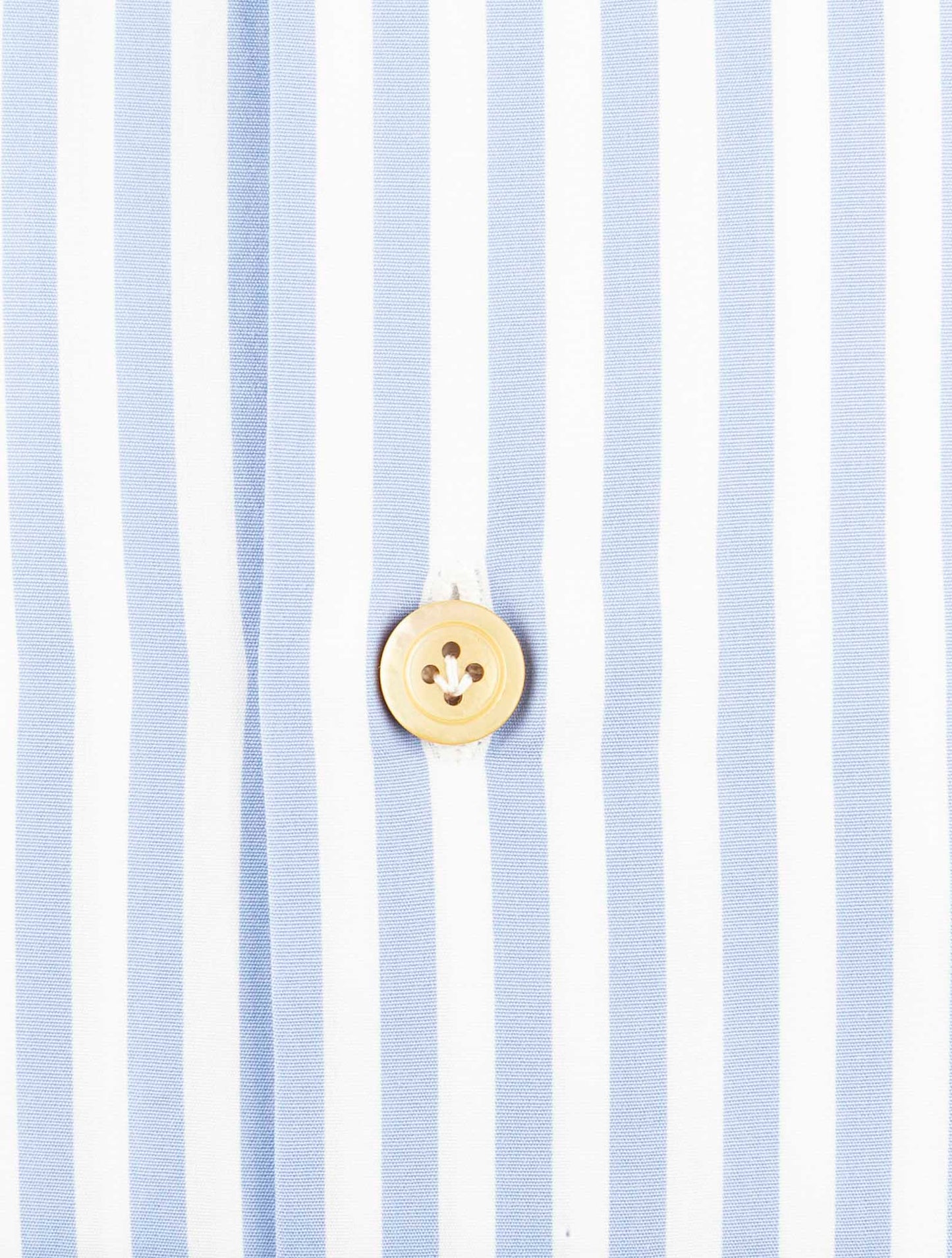 Kiton Light Blue White Cotton Shirt