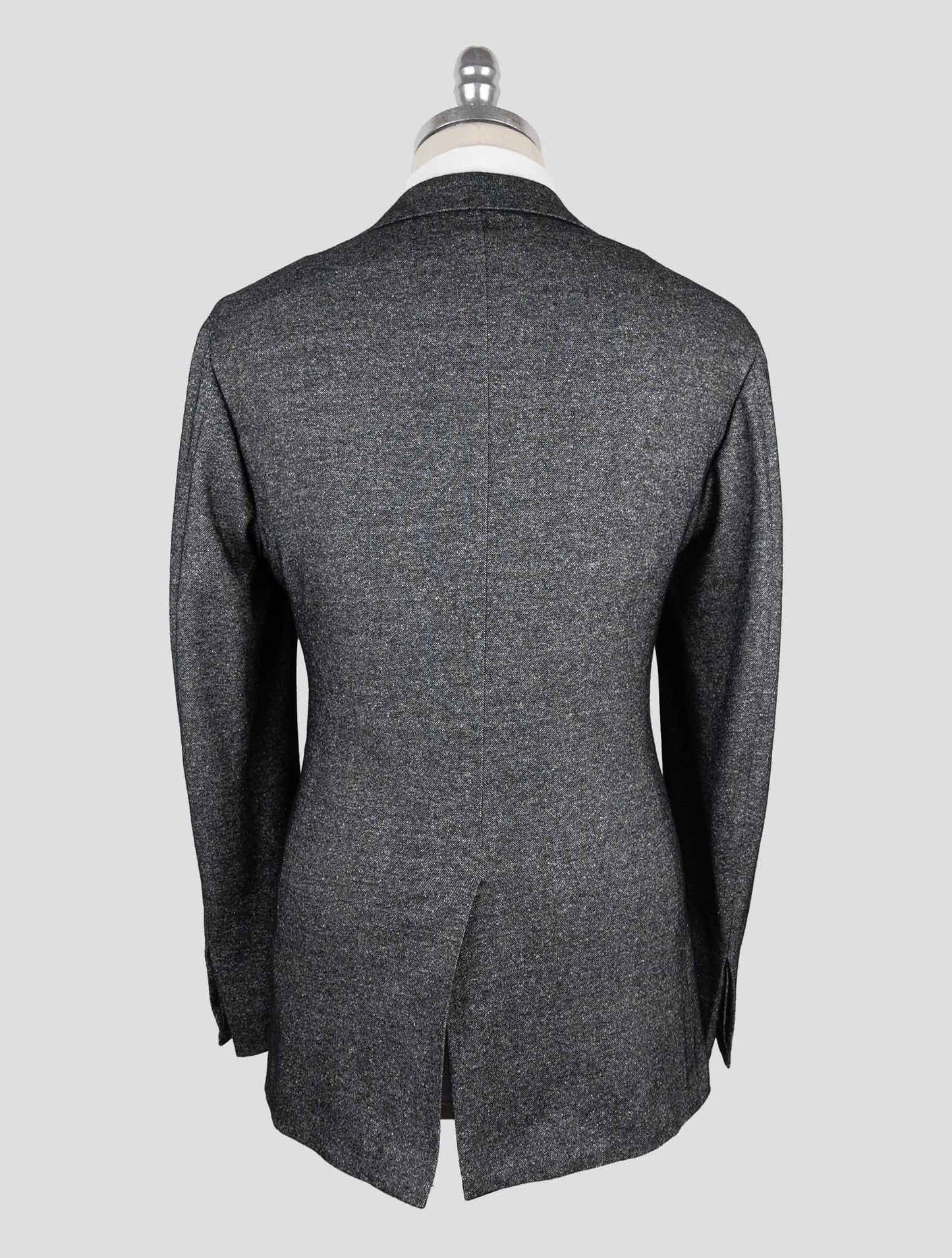 Kiton Knt Gray Cashmere Silk Suit