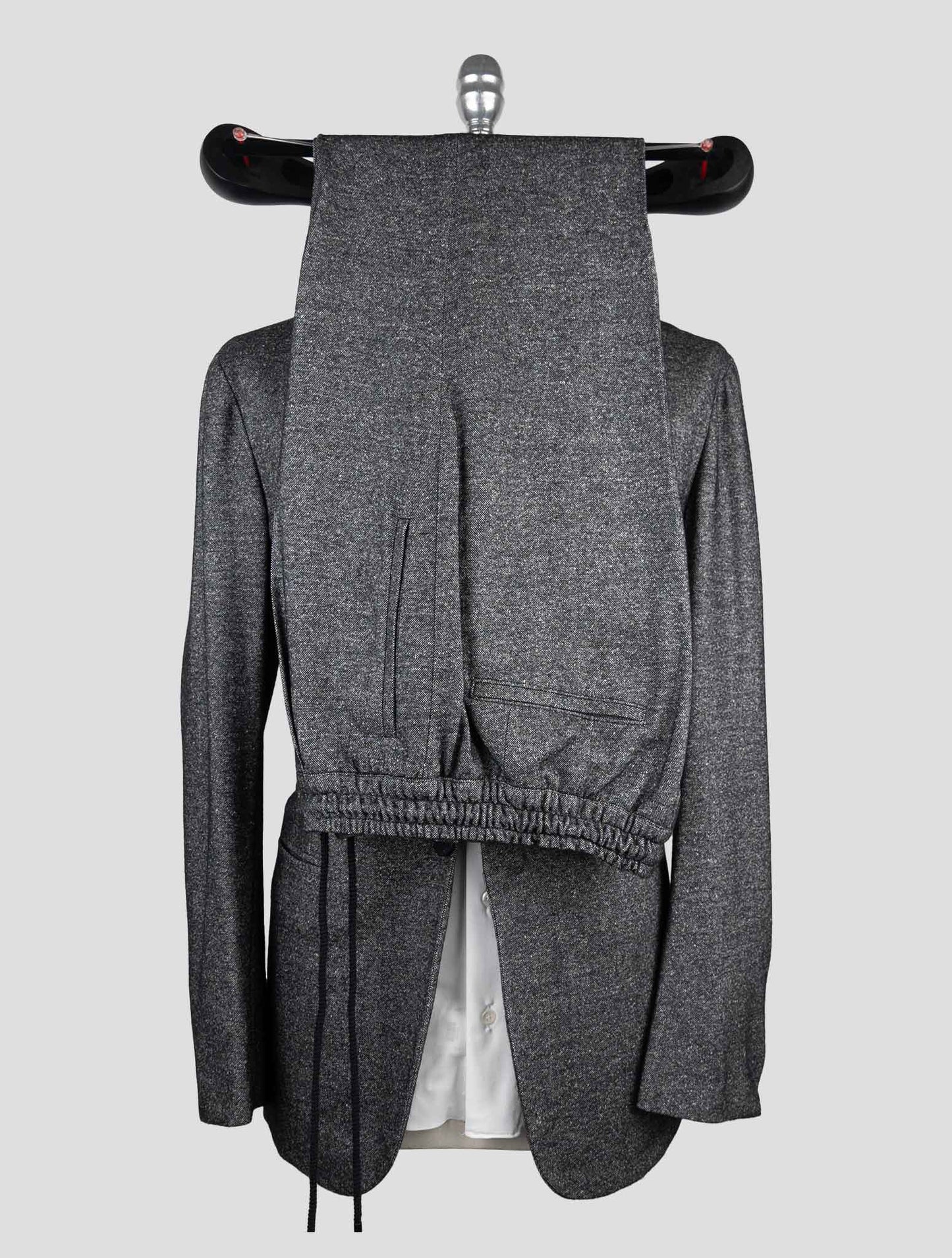 Kiton Knt Gray Cashmere Silk Suit