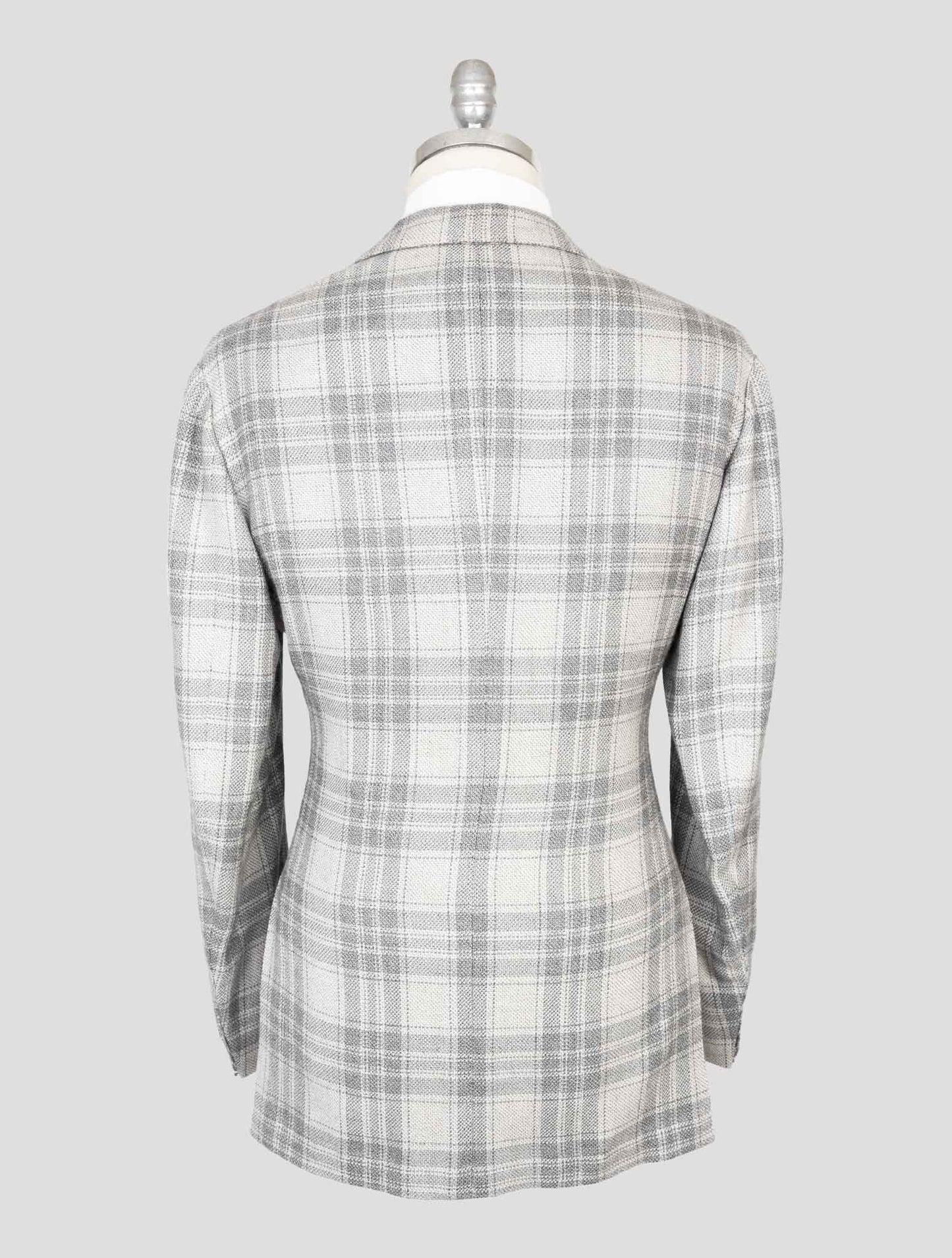 Kiton Gray Cashmere Blazer