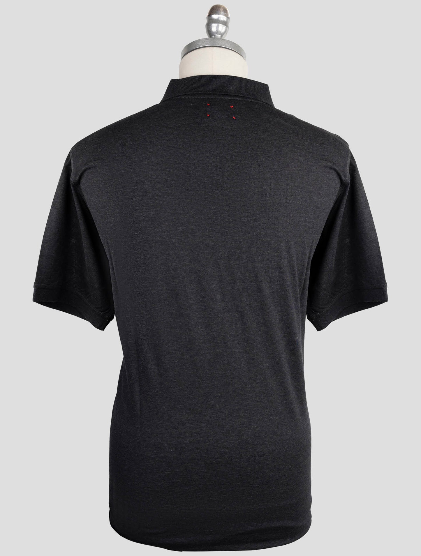 Kiton Dark Gray Cotton Polo