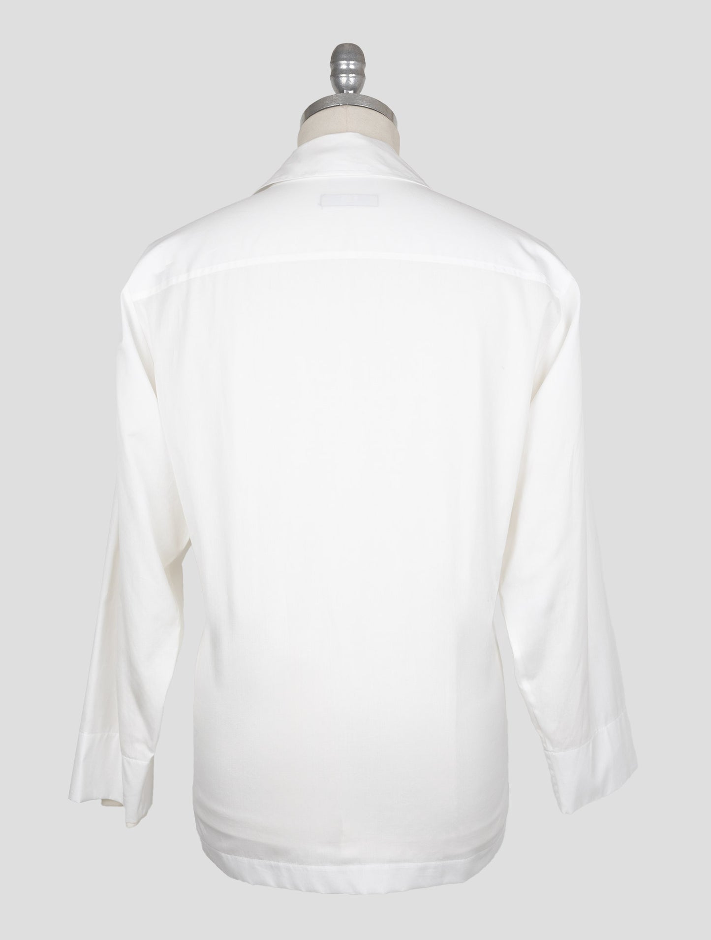 Kiton Knt White Cotton Shirt