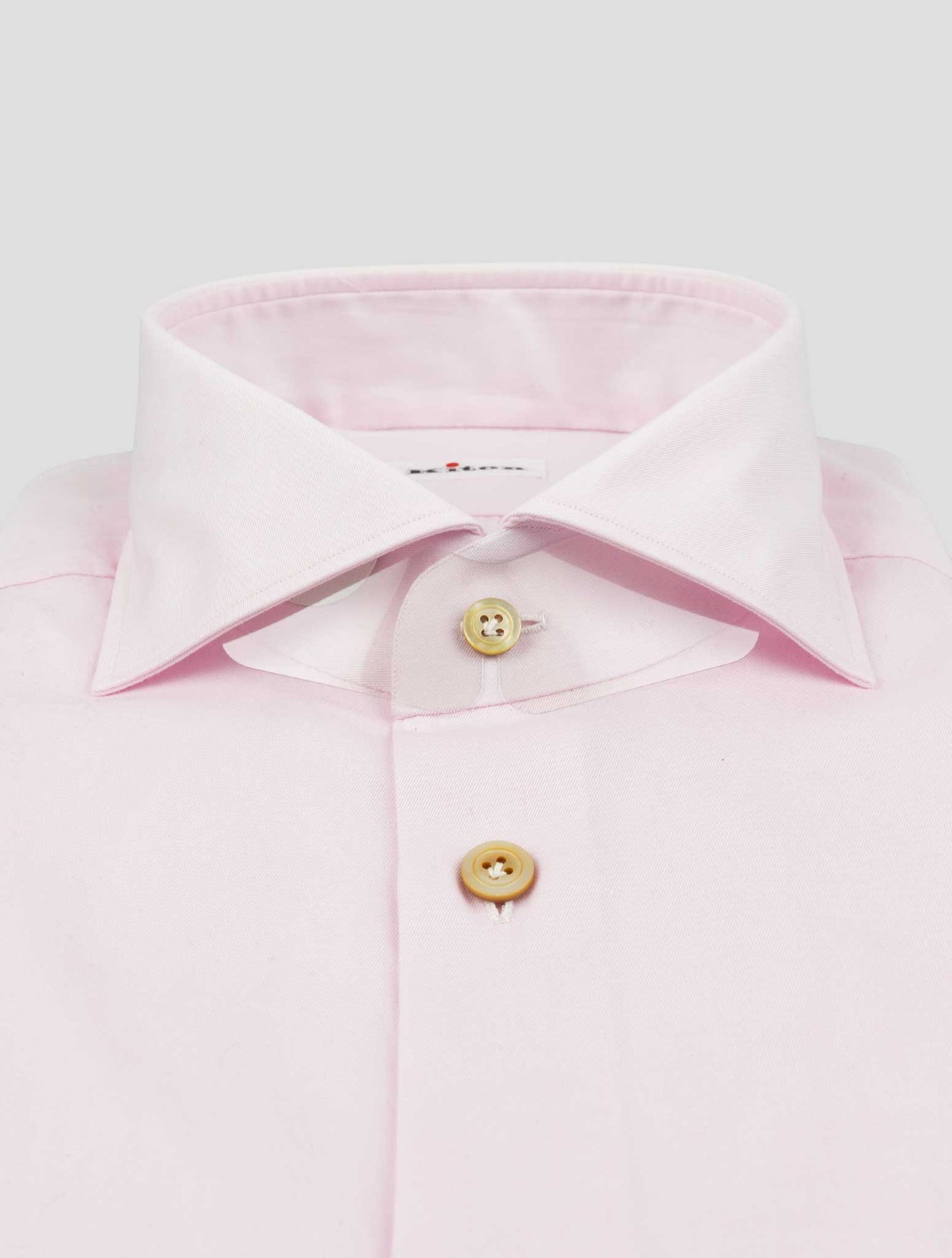 Kiton Pink Cotton Shirt