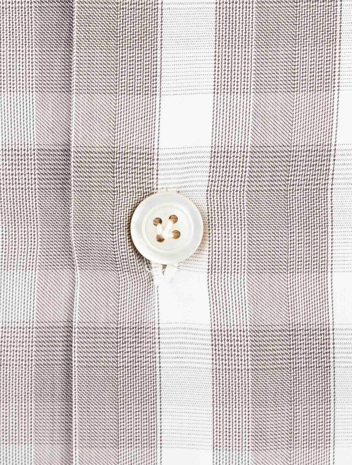 Kiton Gray Cotton Shirt