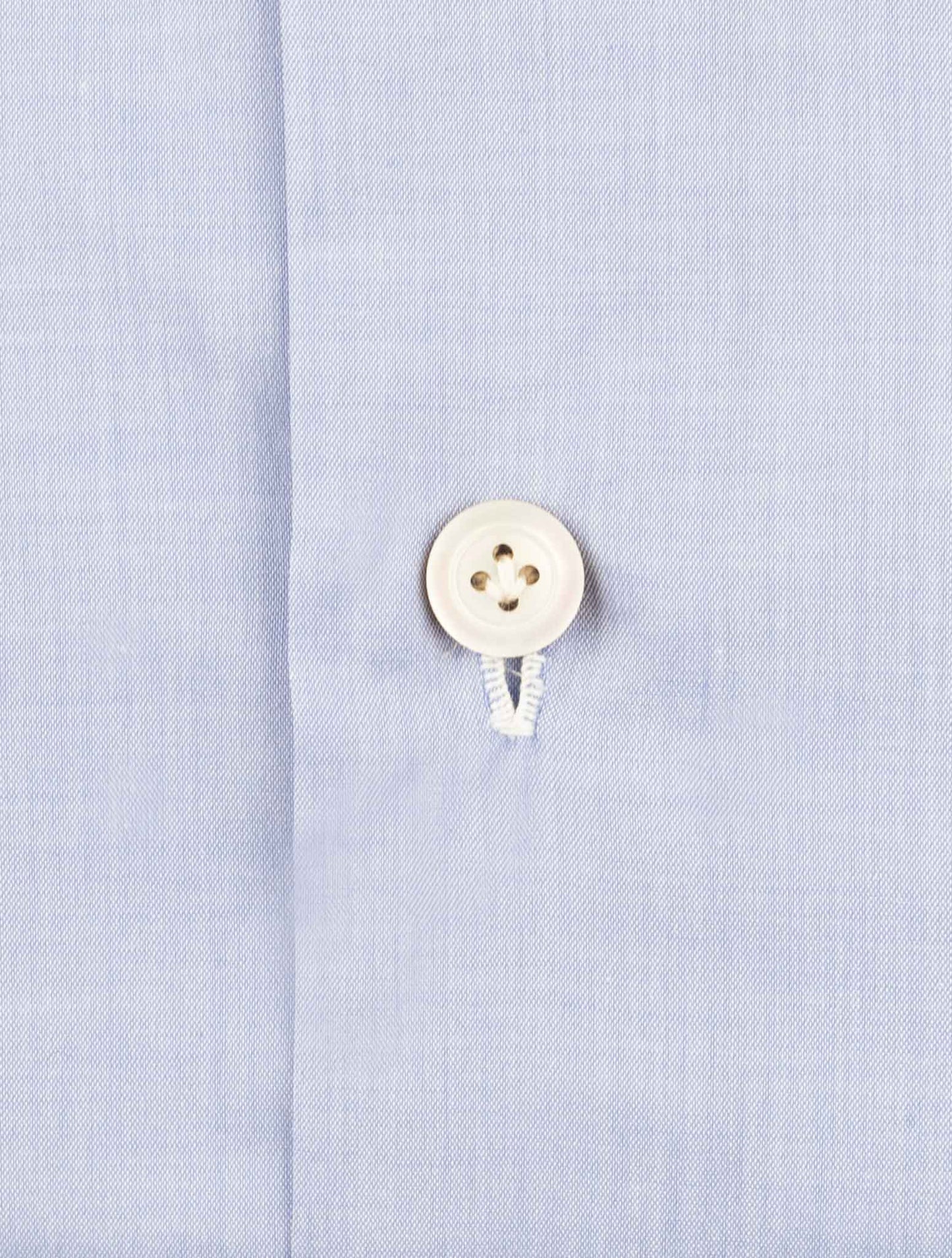 Kiton Light Blue Cotton Shirt