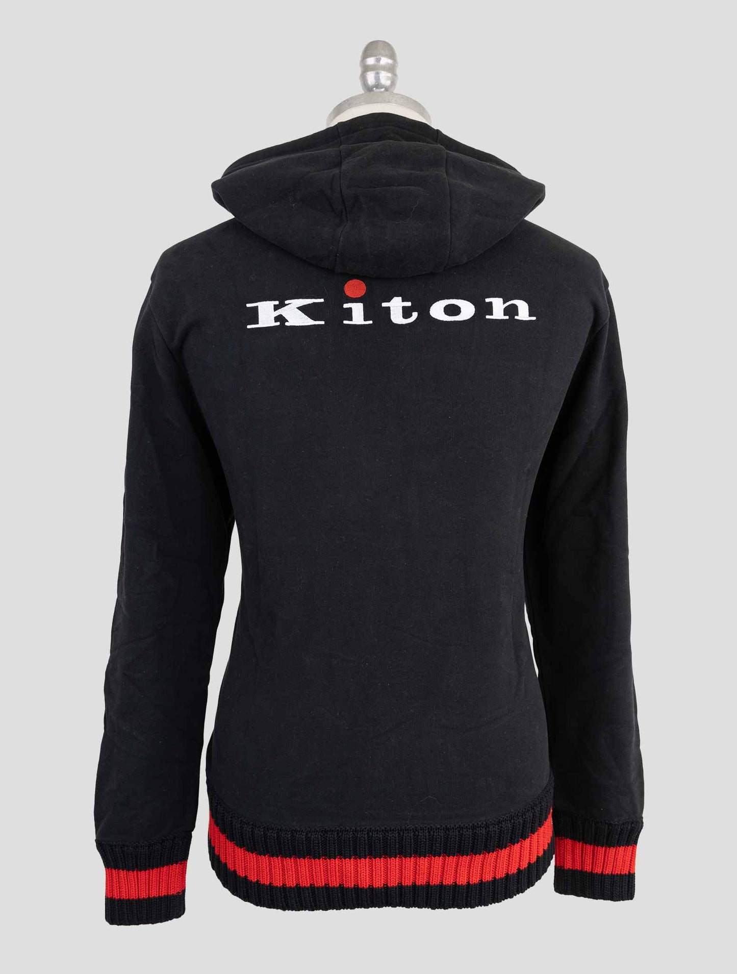 Kiton Black Cotton Tracksuit