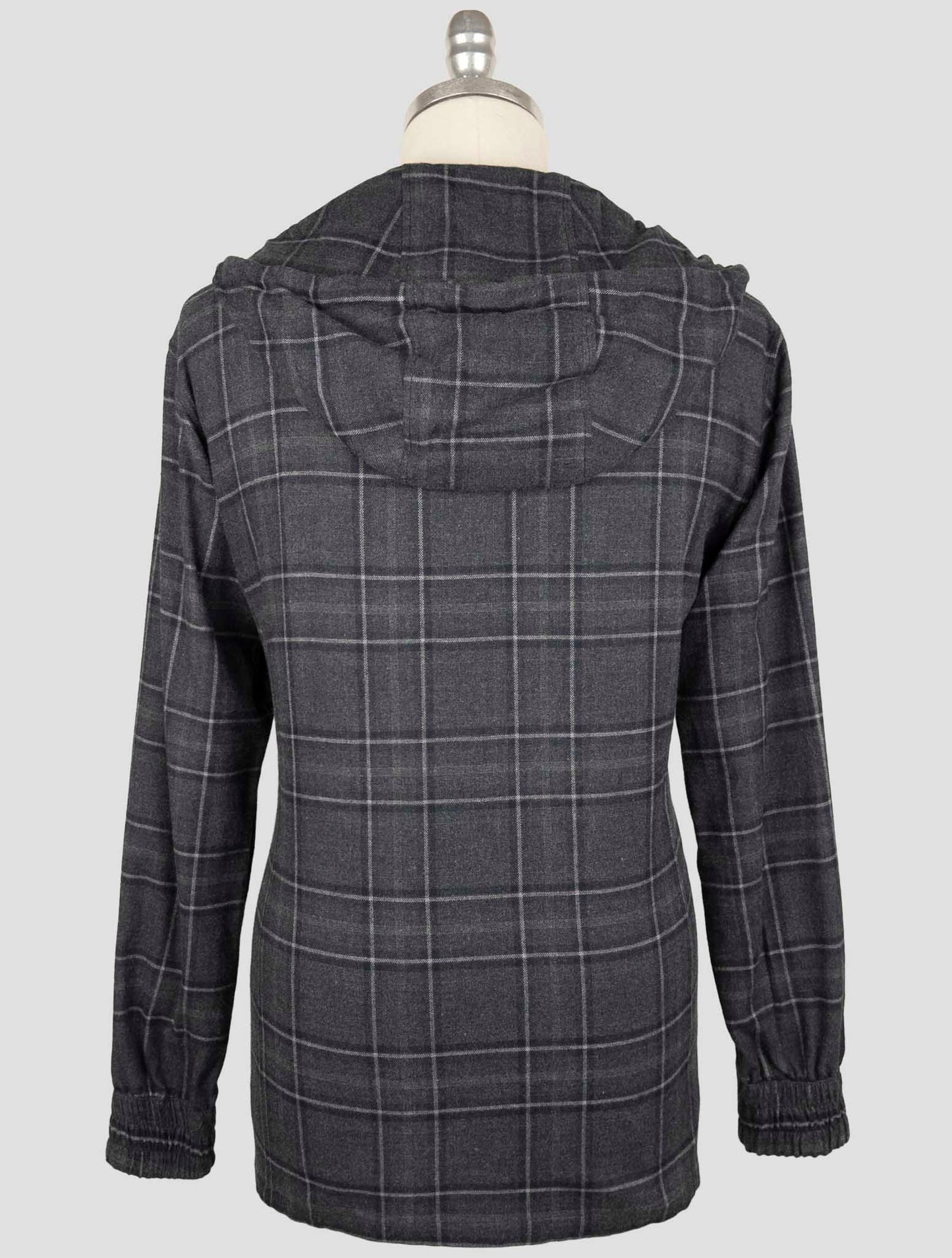 Kiton Gray Cotton Shirt Mariano