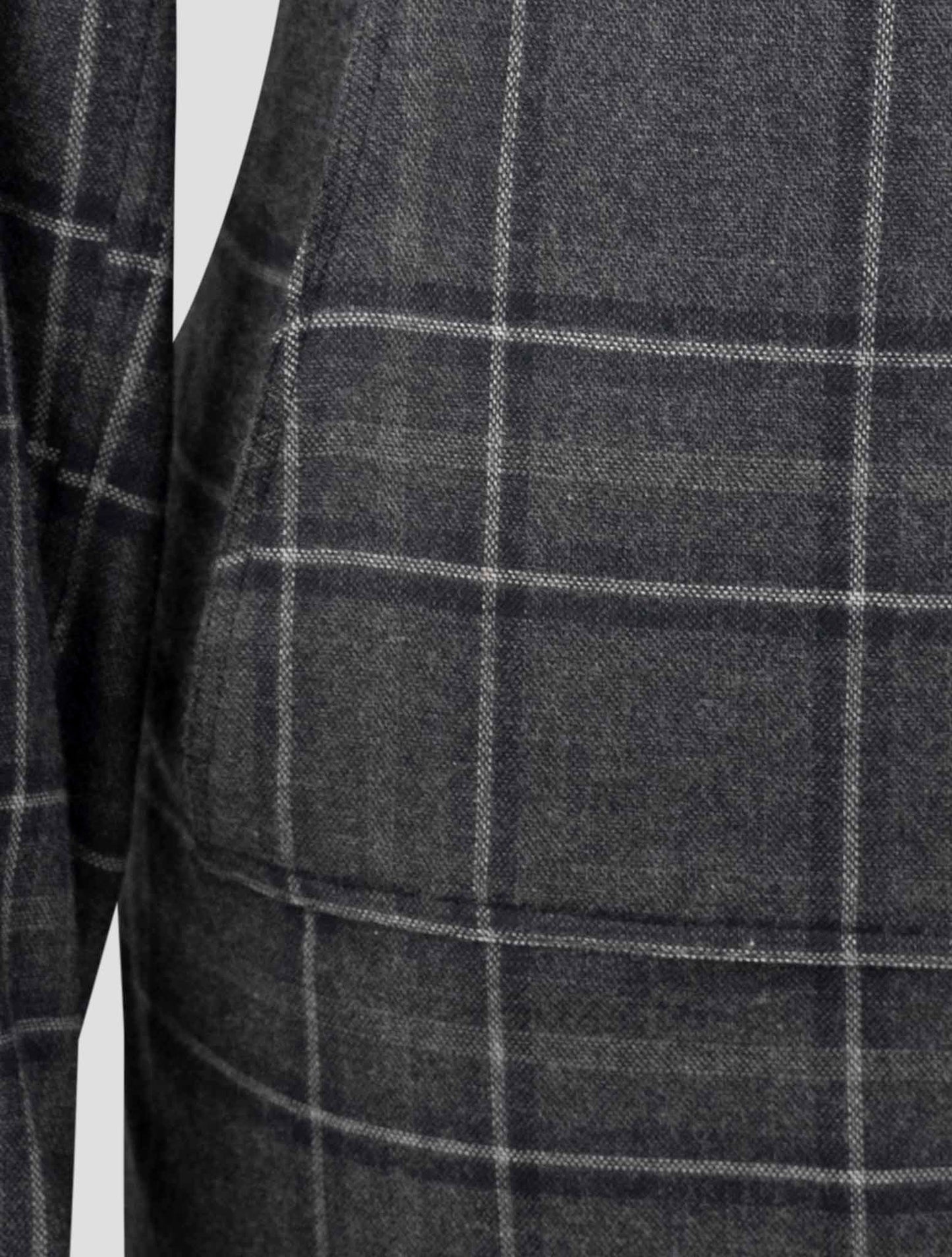 Kiton Gray Cotton Shirt Mariano