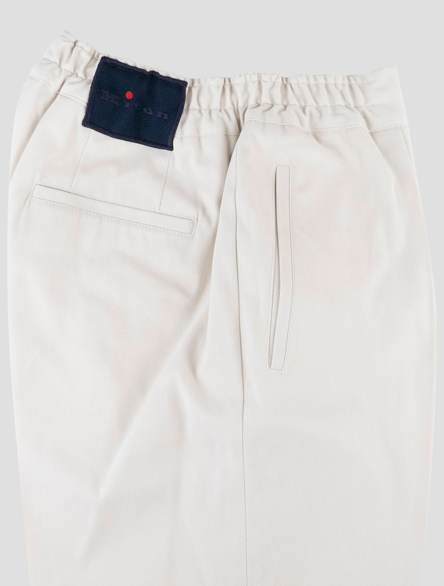 Kiton Beige Cotton Ea Pants